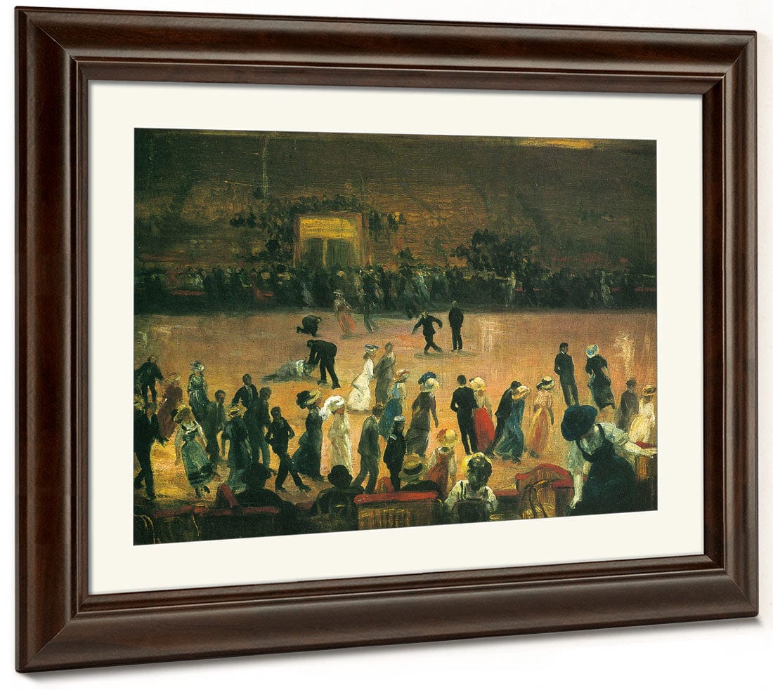 Skating Rink New York City 1906 By William Glackens - Image 5