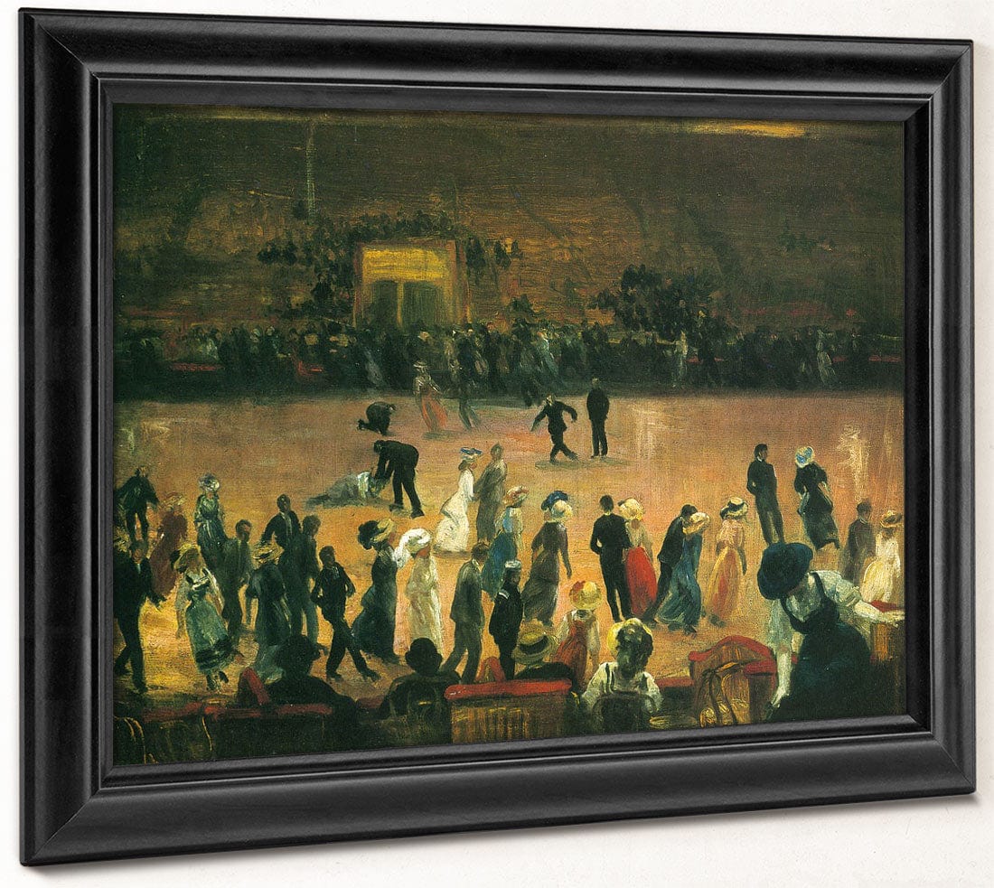 Skating Rink New York City 1906 By William Glackens - Image 8