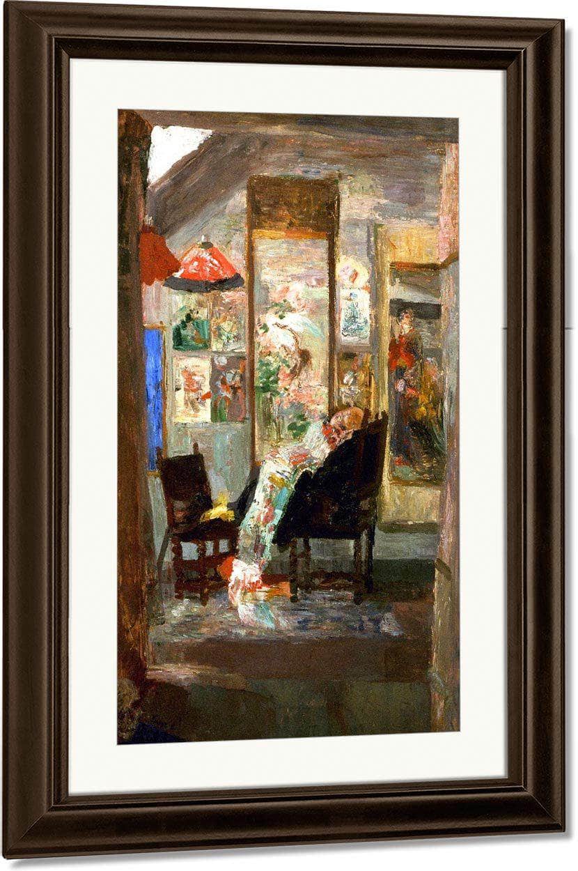 Skeleton Looking At Chinoiseries By James Ensor - Image 3