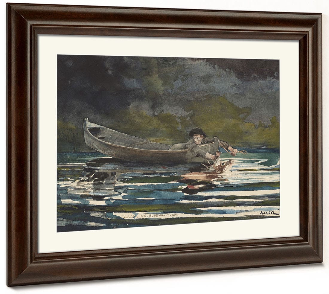 Sketch For Hound And Hunter By Winslow Homer - Image 5