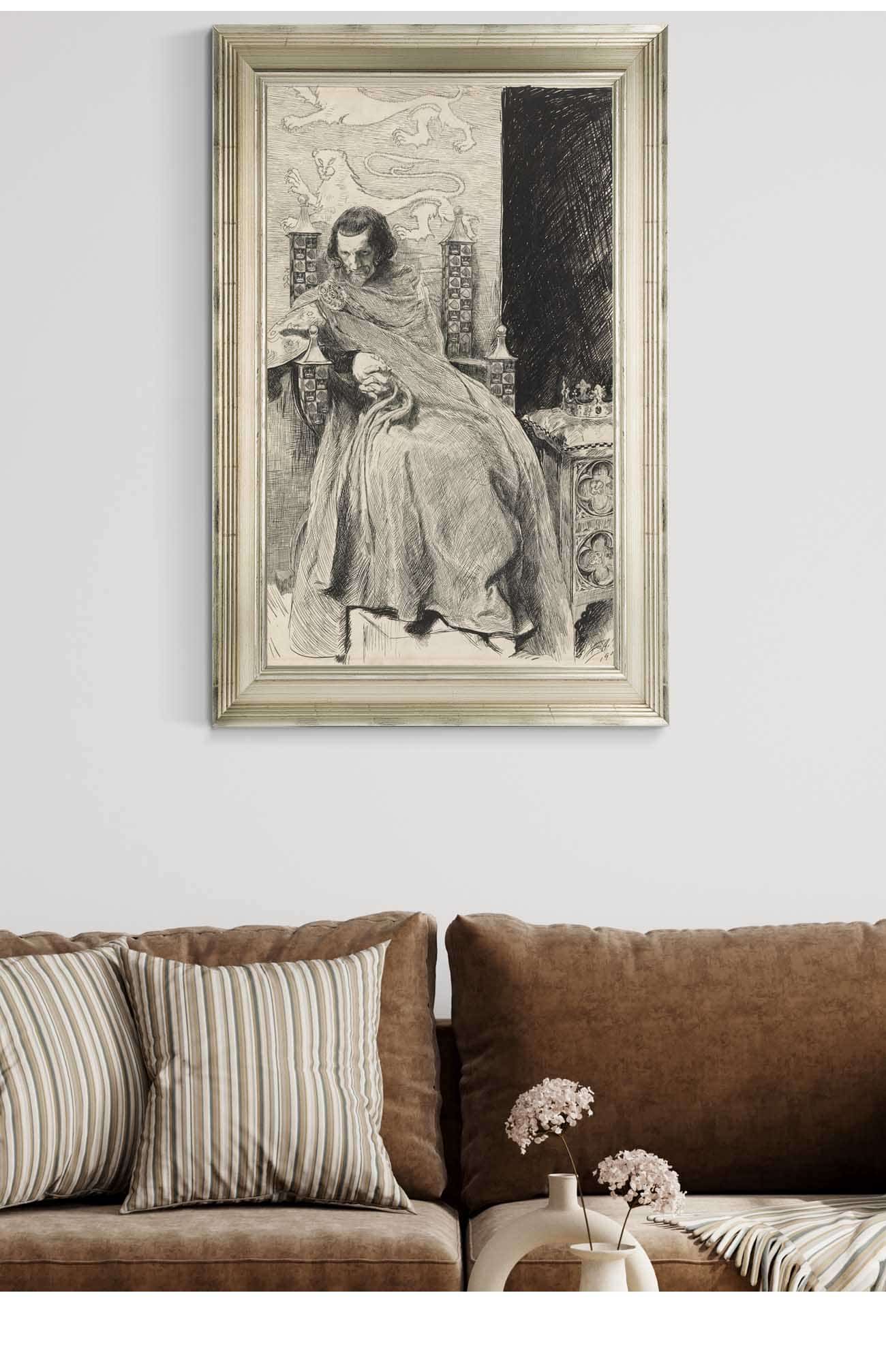 Sketch For King John From King John by Edwin Austin Abbey - Image 5