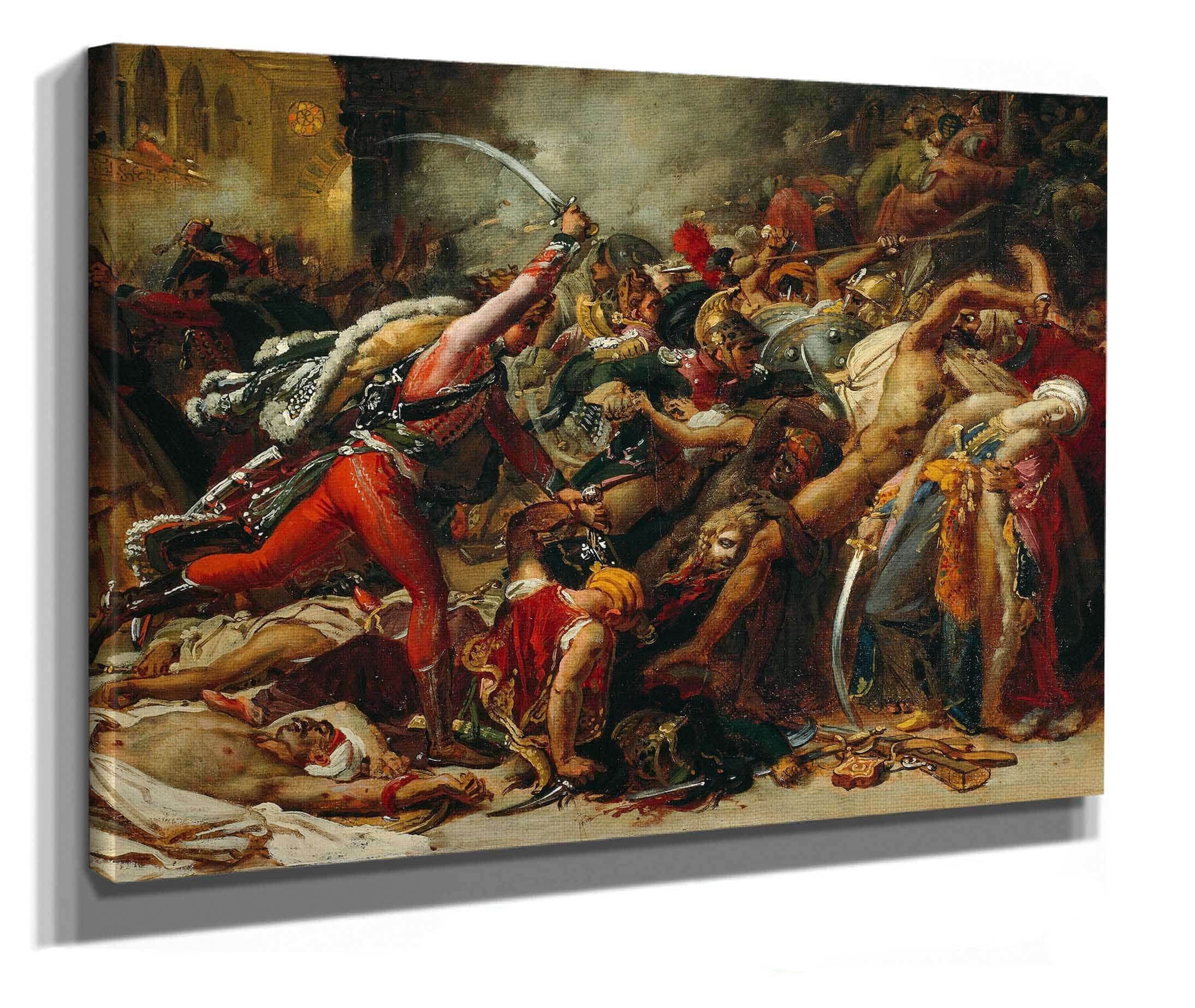 Sketch For The Revolt Of Cairo by Anne Louis Girodet Trioson - Image 2