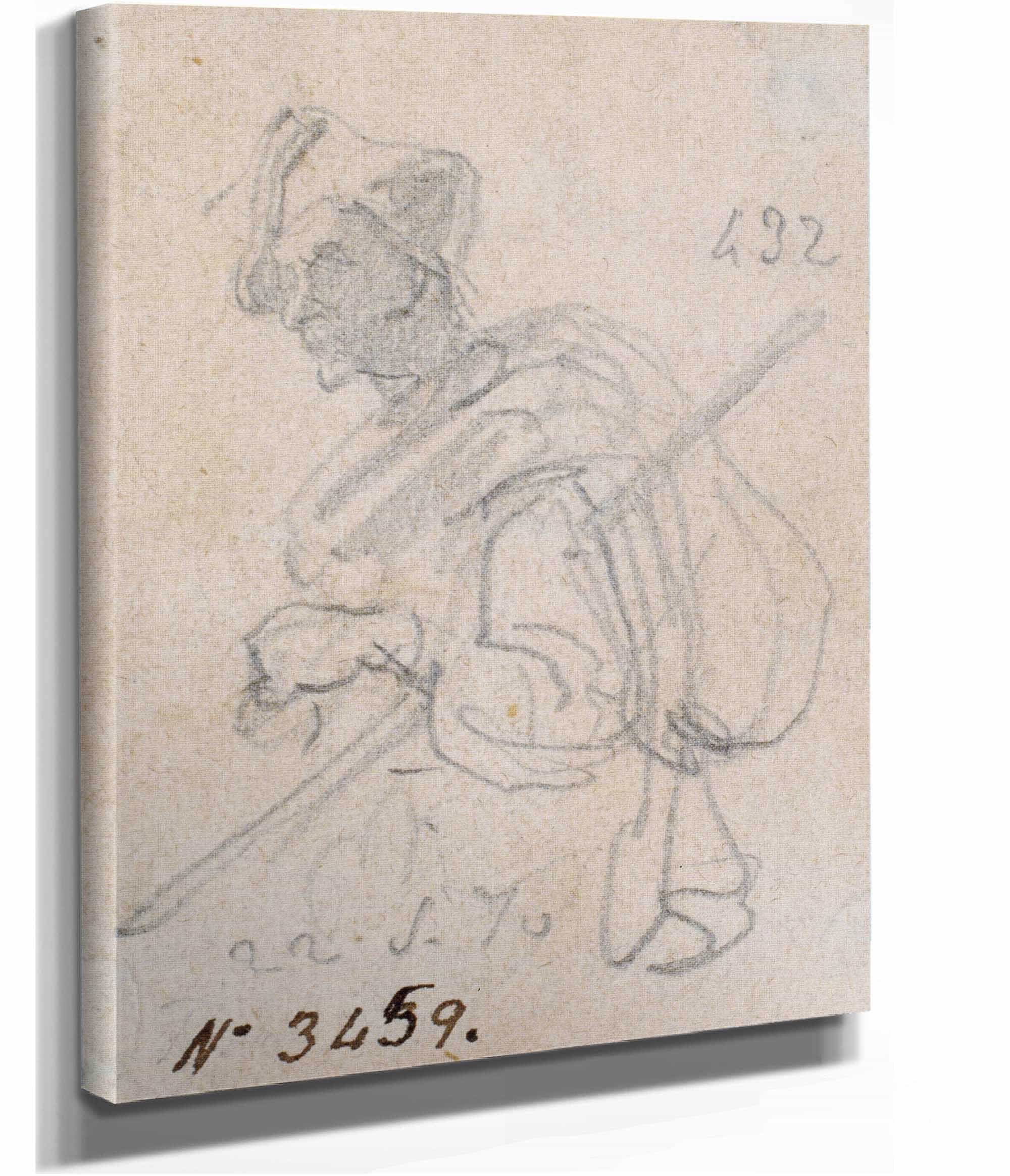 Sketch From Life by Santiago Rusinol - Image 2