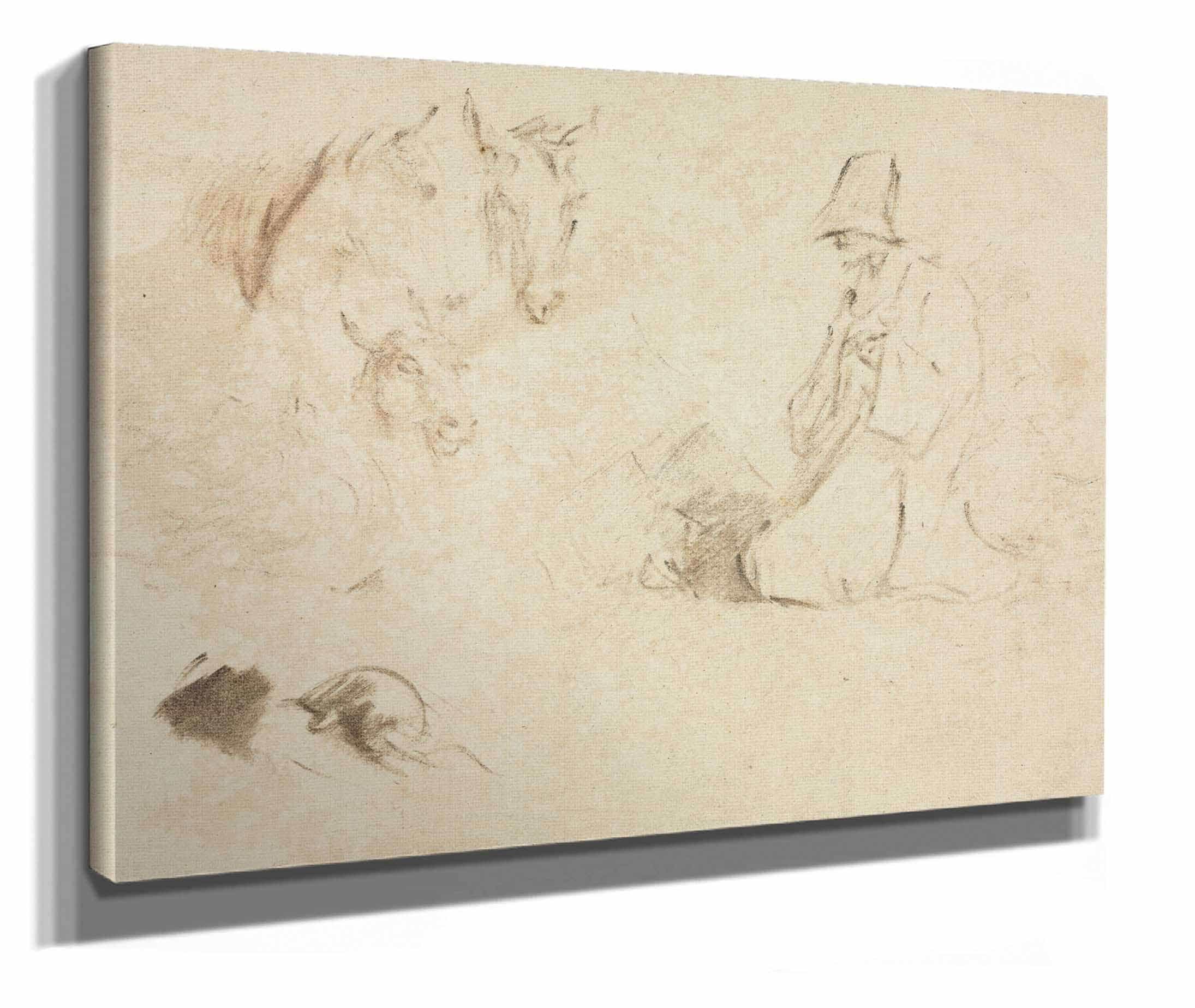 Sketches Figures And Animals by Thomas Gainsborough - Image 2