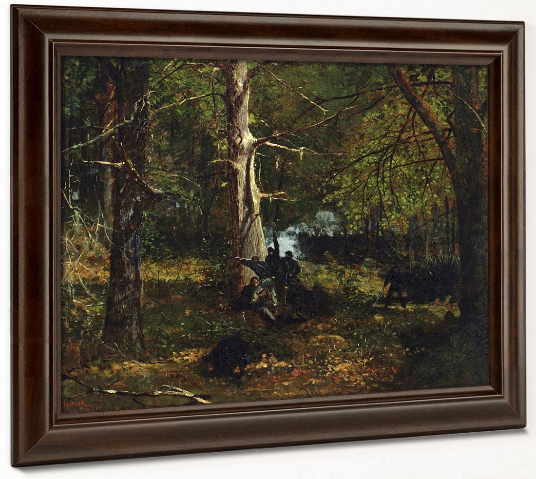 Skirmish In The Wilderness By Winslow Homer - Image 6