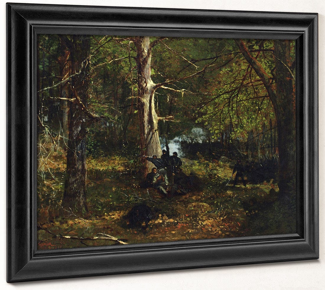 Skirmish In The Wilderness By Winslow Homer - Image 8