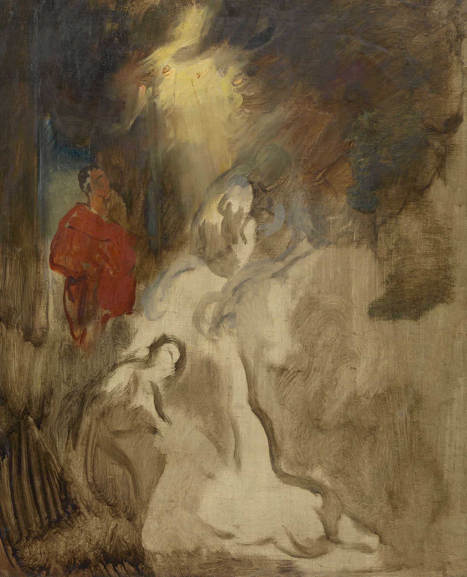 Skizze Zur Marter Des Hl Hippolyt by Hans Canon
