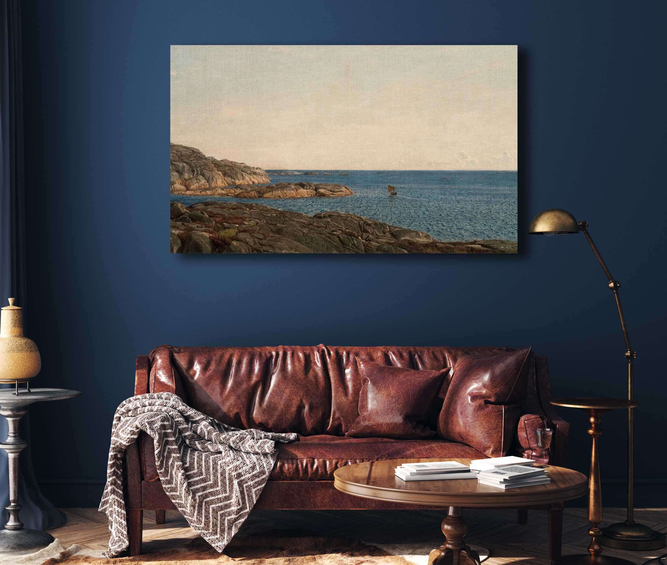 Skjaergard Gamle Hellesund by Amaldus Nielsen - Image 4