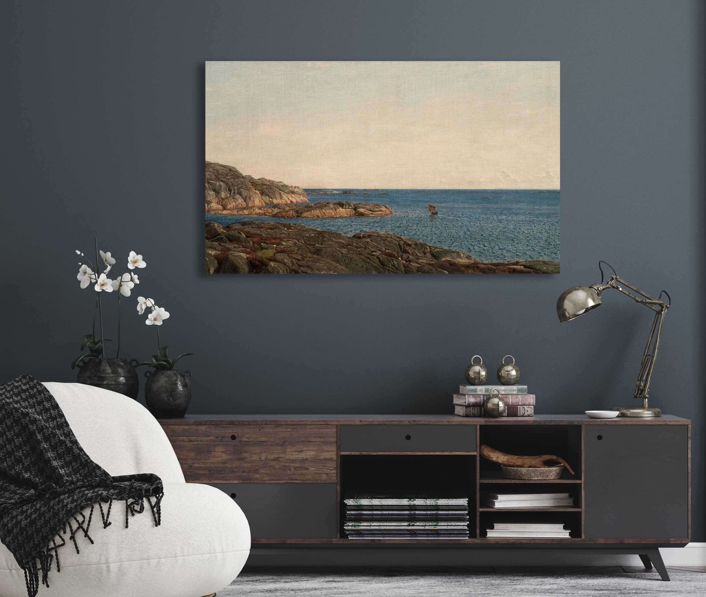 Skjaergard Gamle Hellesund by Amaldus Nielsen - Image 5