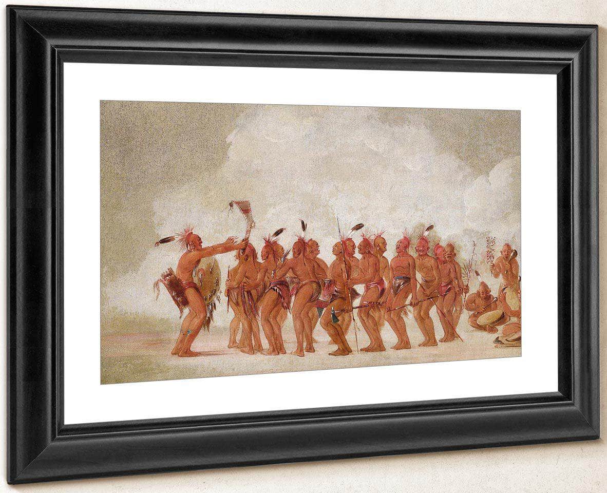Slave Dance, Sac And Fox By George Catlin - Image 2