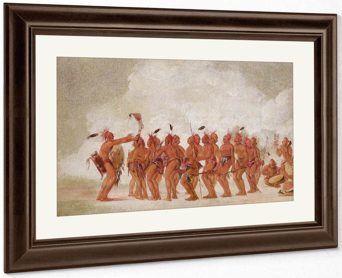 Slave Dance, Sac And Fox By George Catlin - Image 3