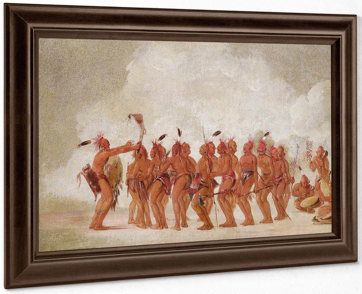 Slave Dance, Sac And Fox By George Catlin - Image 4