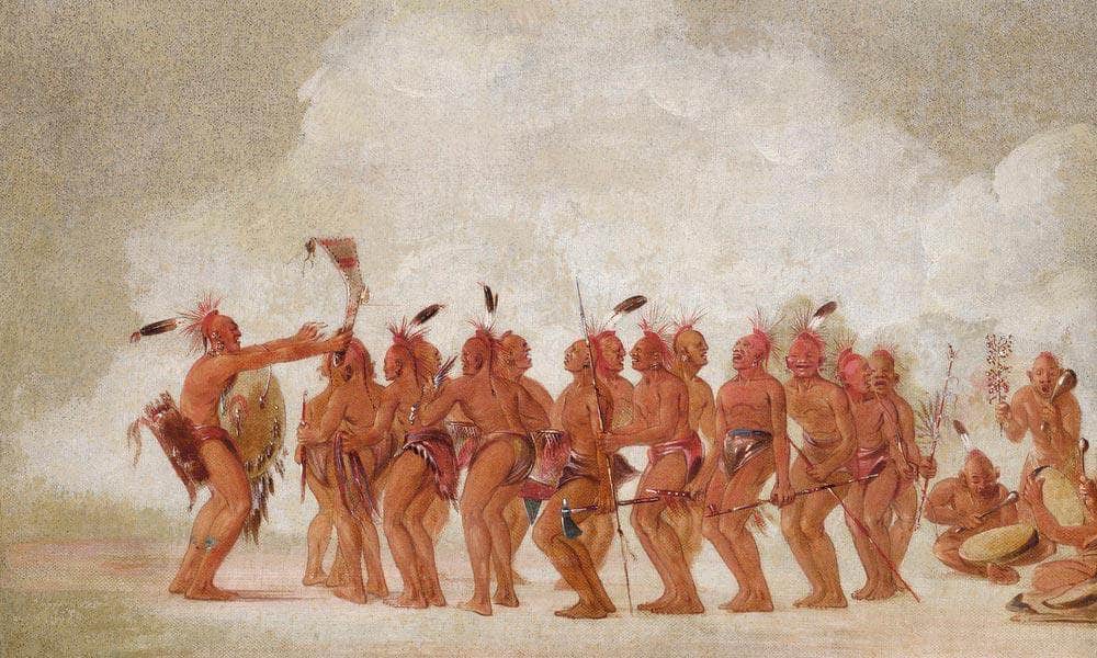 Slave Dance, Sac And Fox By George Catlin - Image 5