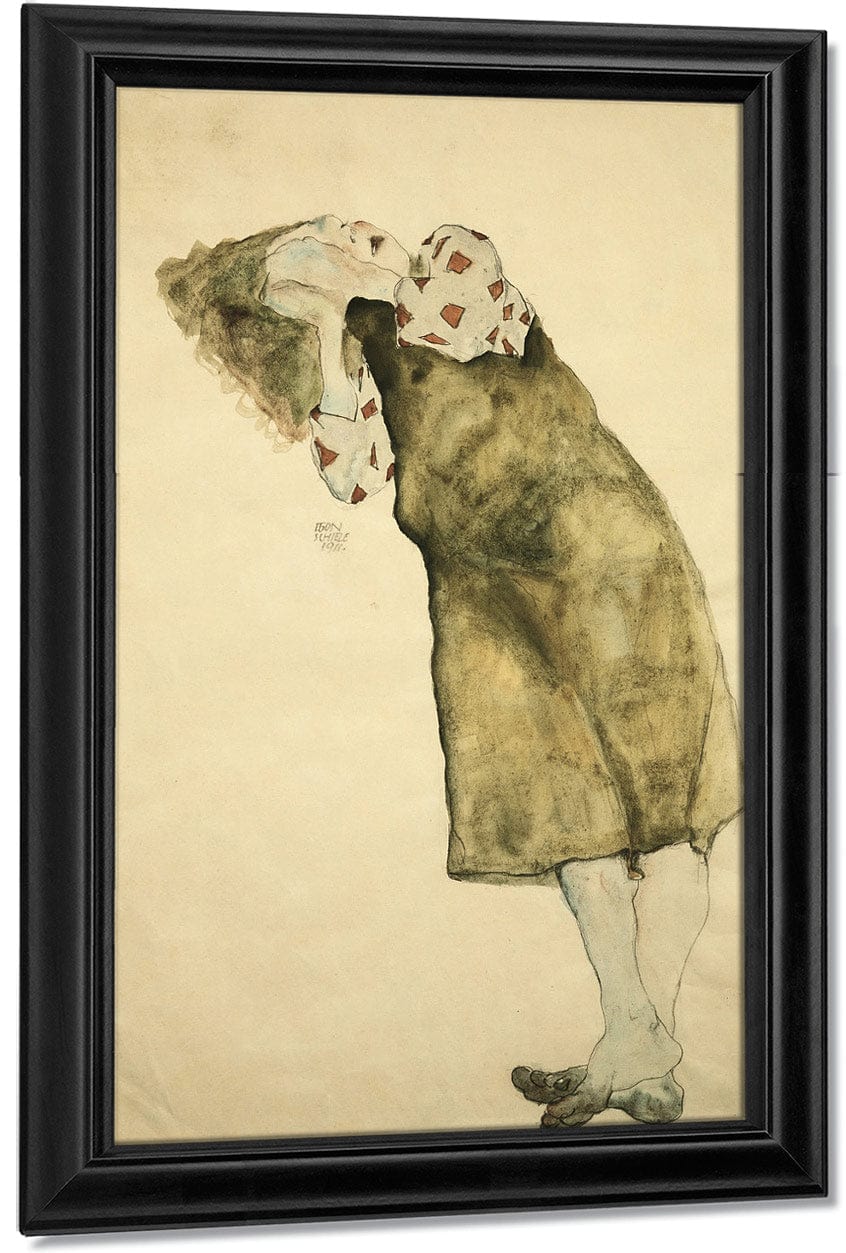 Sleeping Girl By Egon Schiele - Image 7
