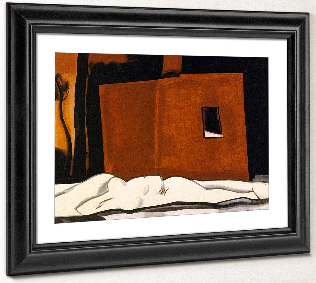 Sleeping Medusa By Oscar Bluemner - Image 4