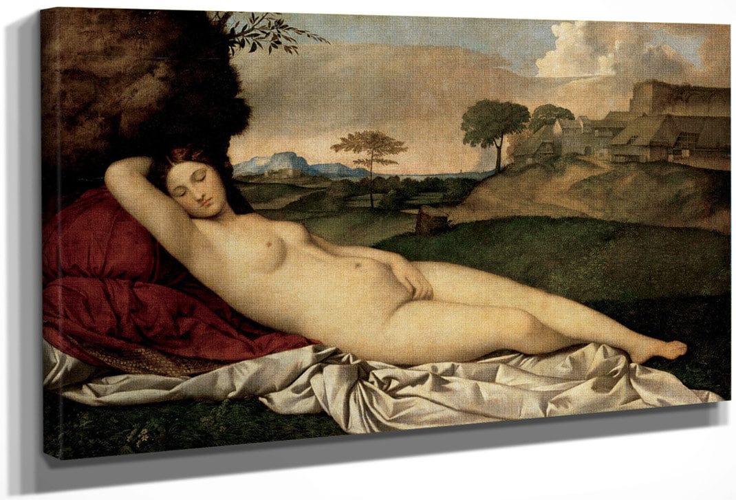 Sleeping Venus 1510 By Giorgione