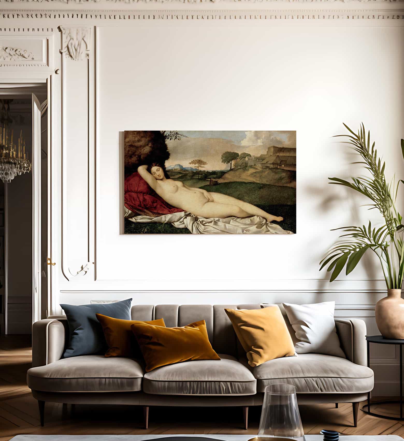 Sleeping Venus 1510 By Giorgione - Image 3