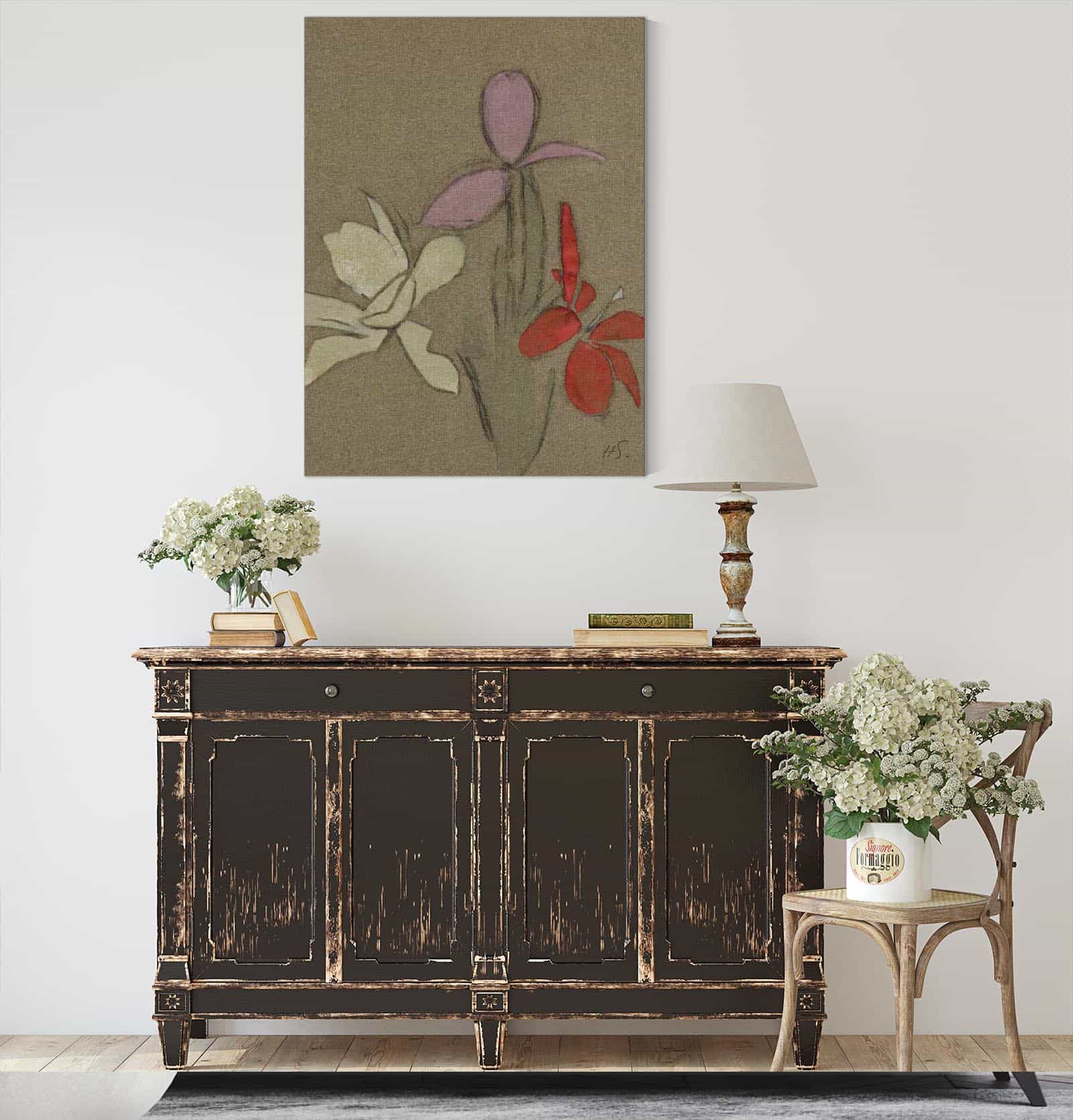 Small Lilies by Helene Schjerfbeck - Image 4