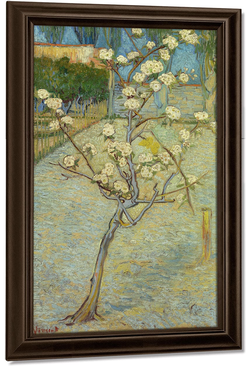 Small Pear Tree In Blossom By Vincent Van Gogh - Image 5