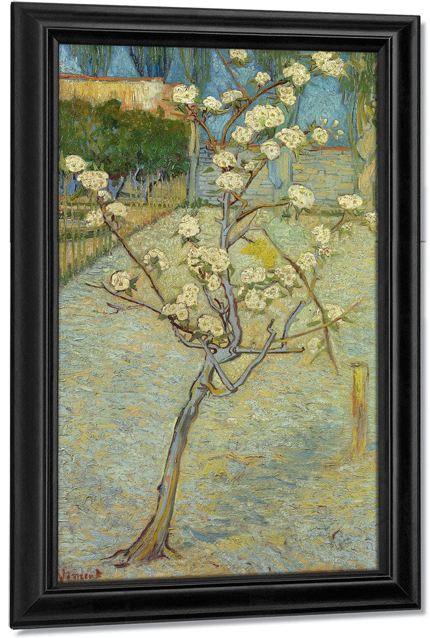 Small Pear Tree In Blossom By Vincent Van Gogh - Image 7