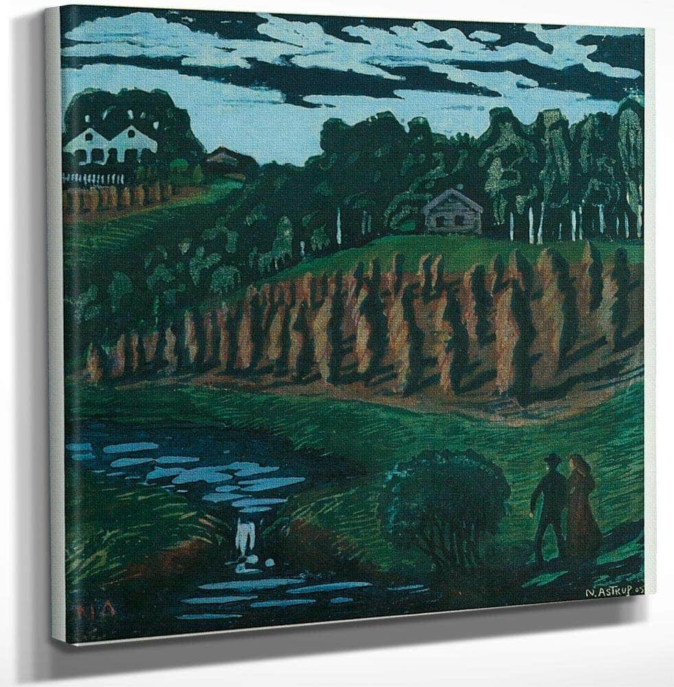 Small Stook By Nicolai Astrup - Image 3