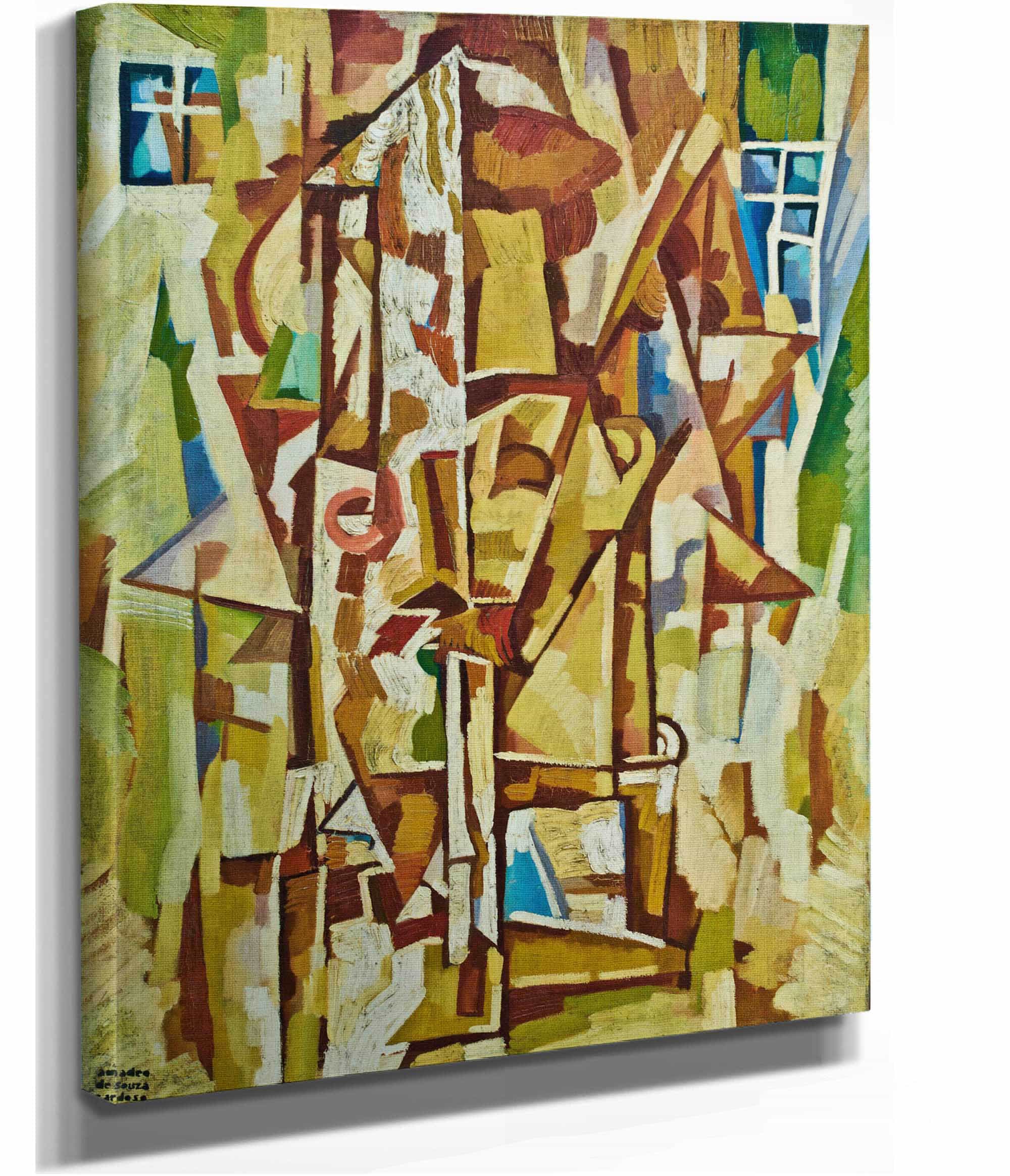 Smoker With A Cigarette Holder by Amadeo De Souza Cardoso - Image 2