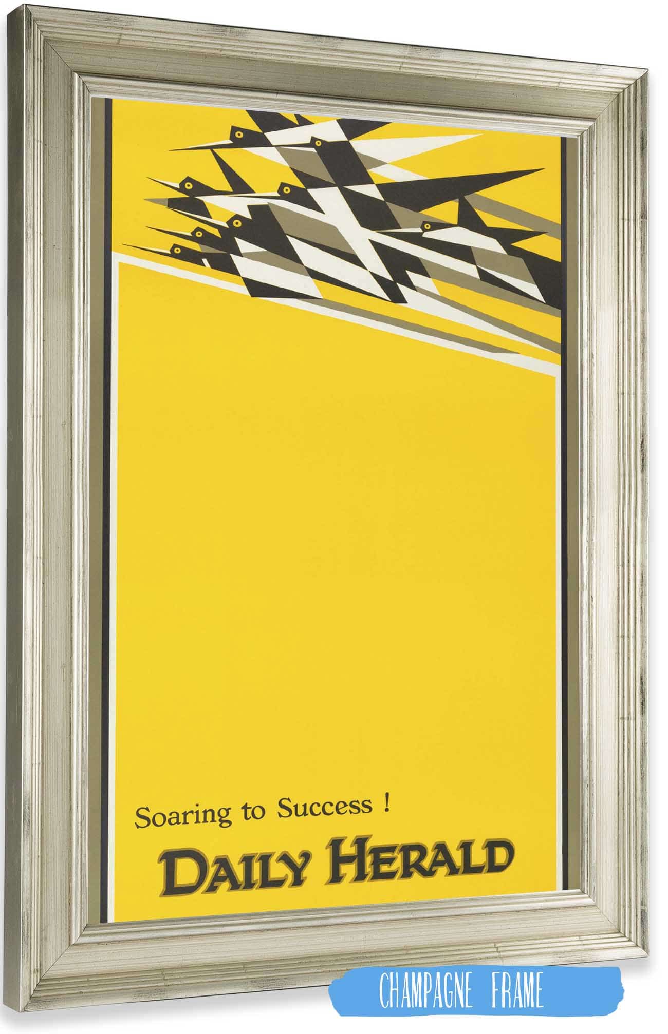 Soaring To Success The Early Bird by Edward Mcknight Kauffer