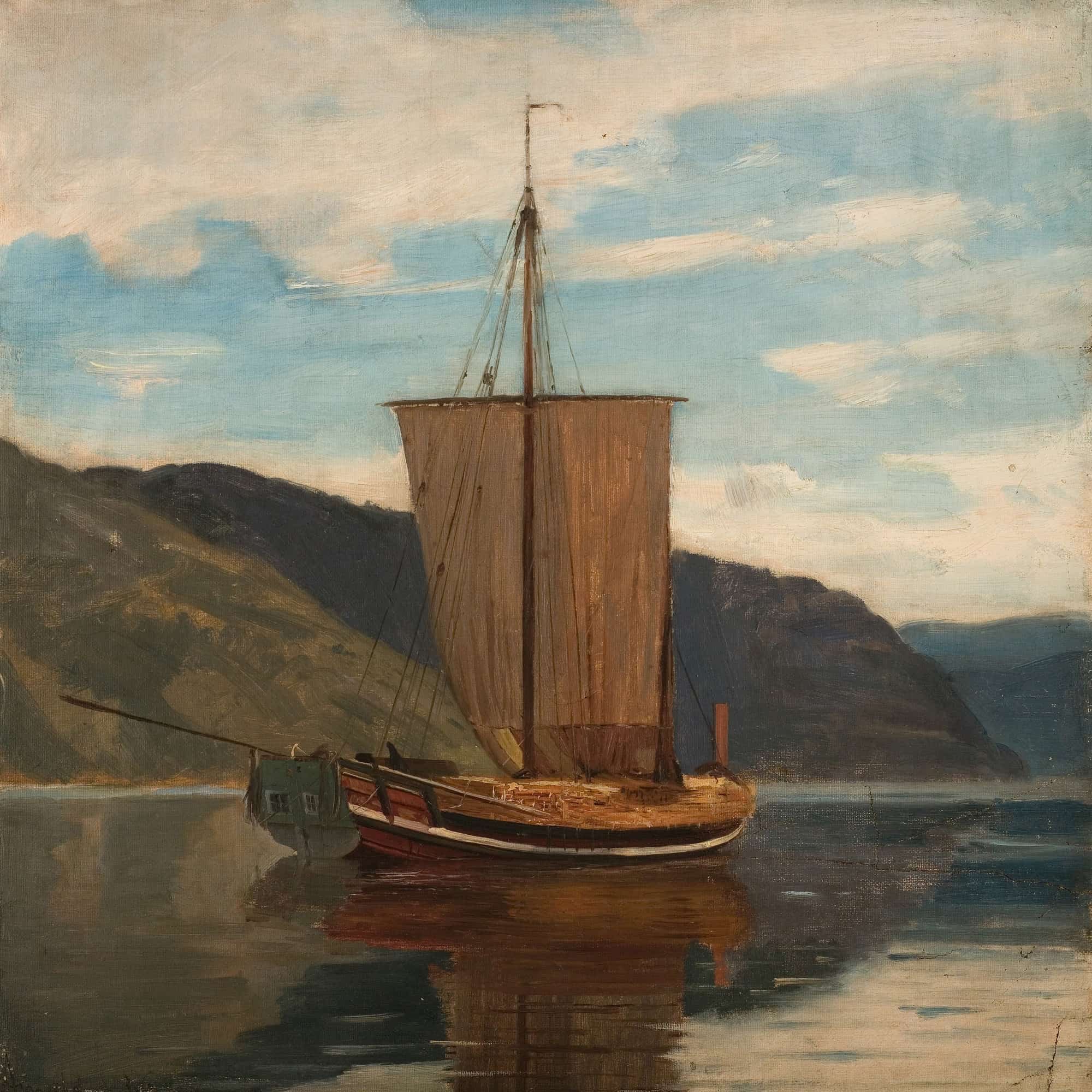 Sognejakt by Amaldus Nielsen - Image 4