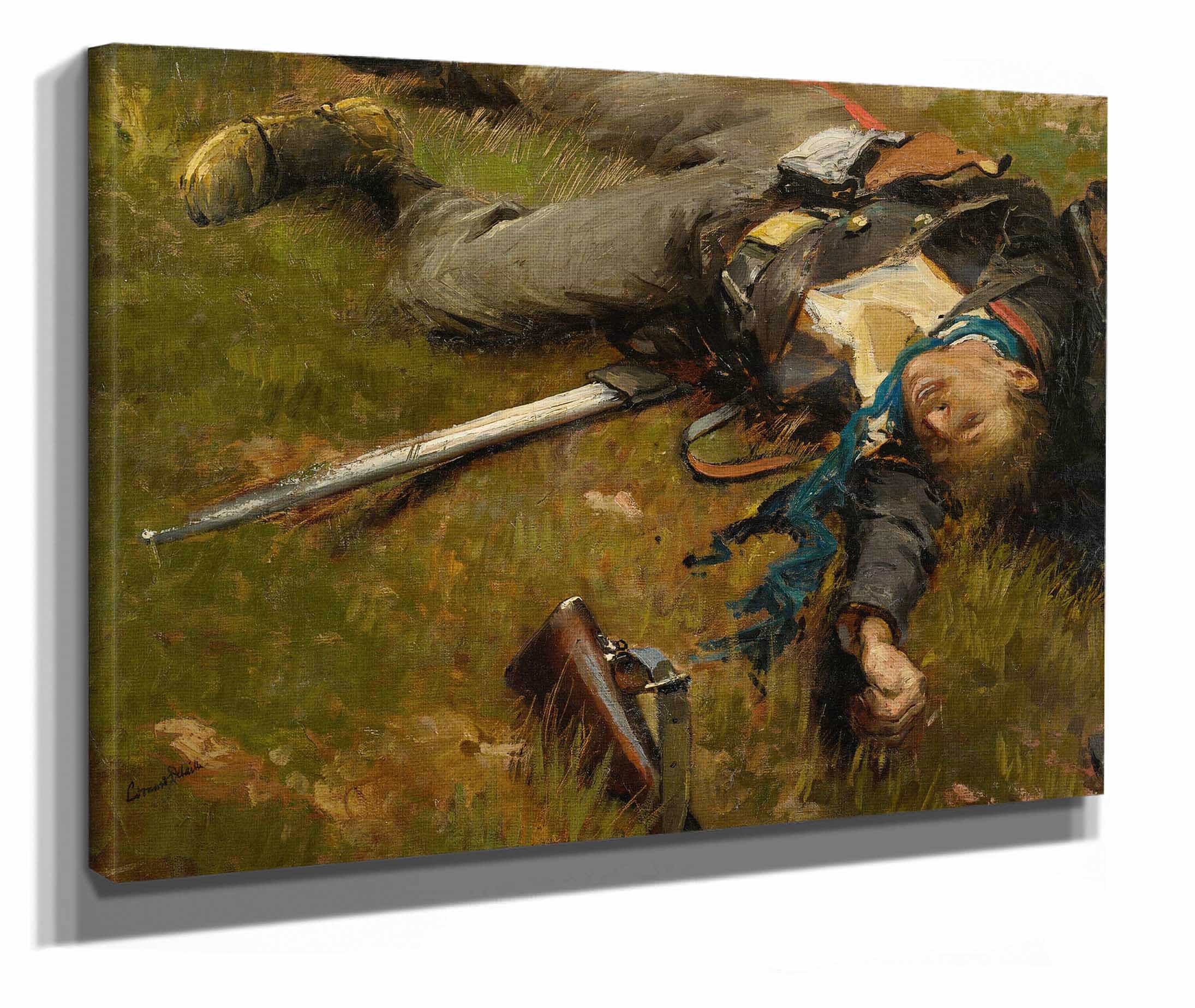 Soldat Mobile Tue by Jean Baptiste Edouard Detaille - Image 2
