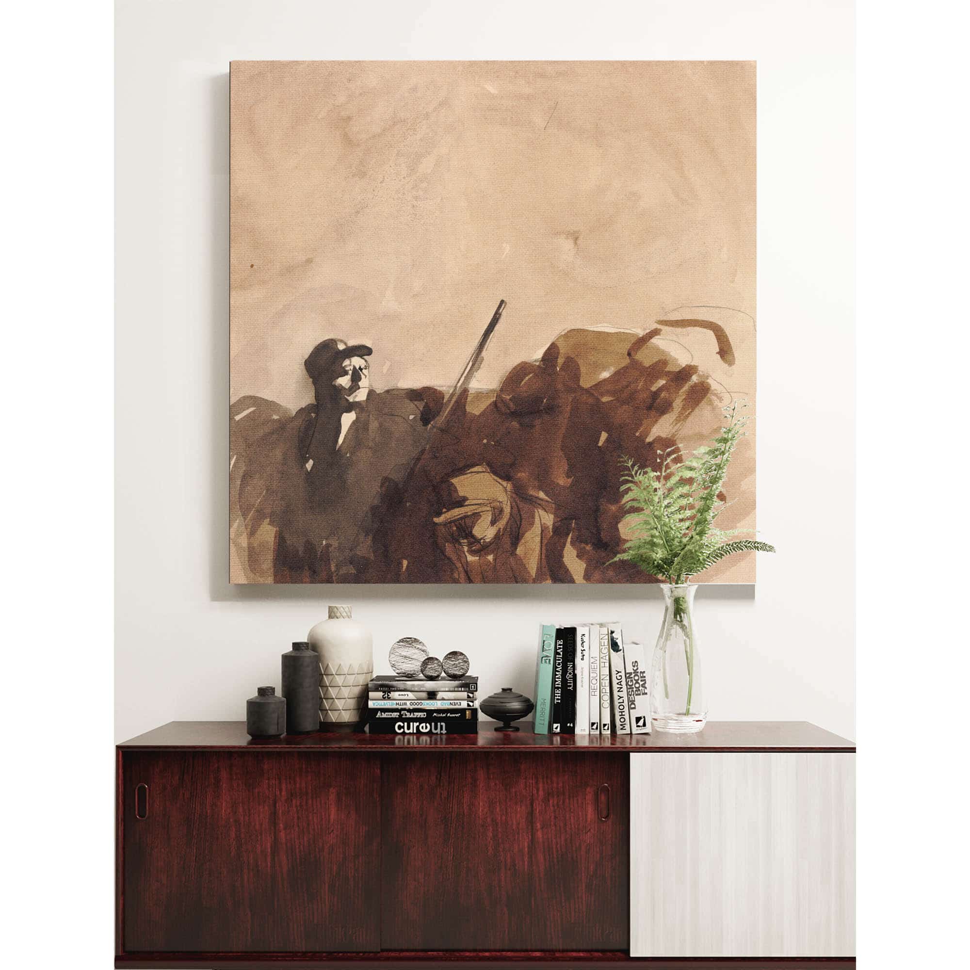 Soldier In A Trench by Jean Louis Forain - Image 5