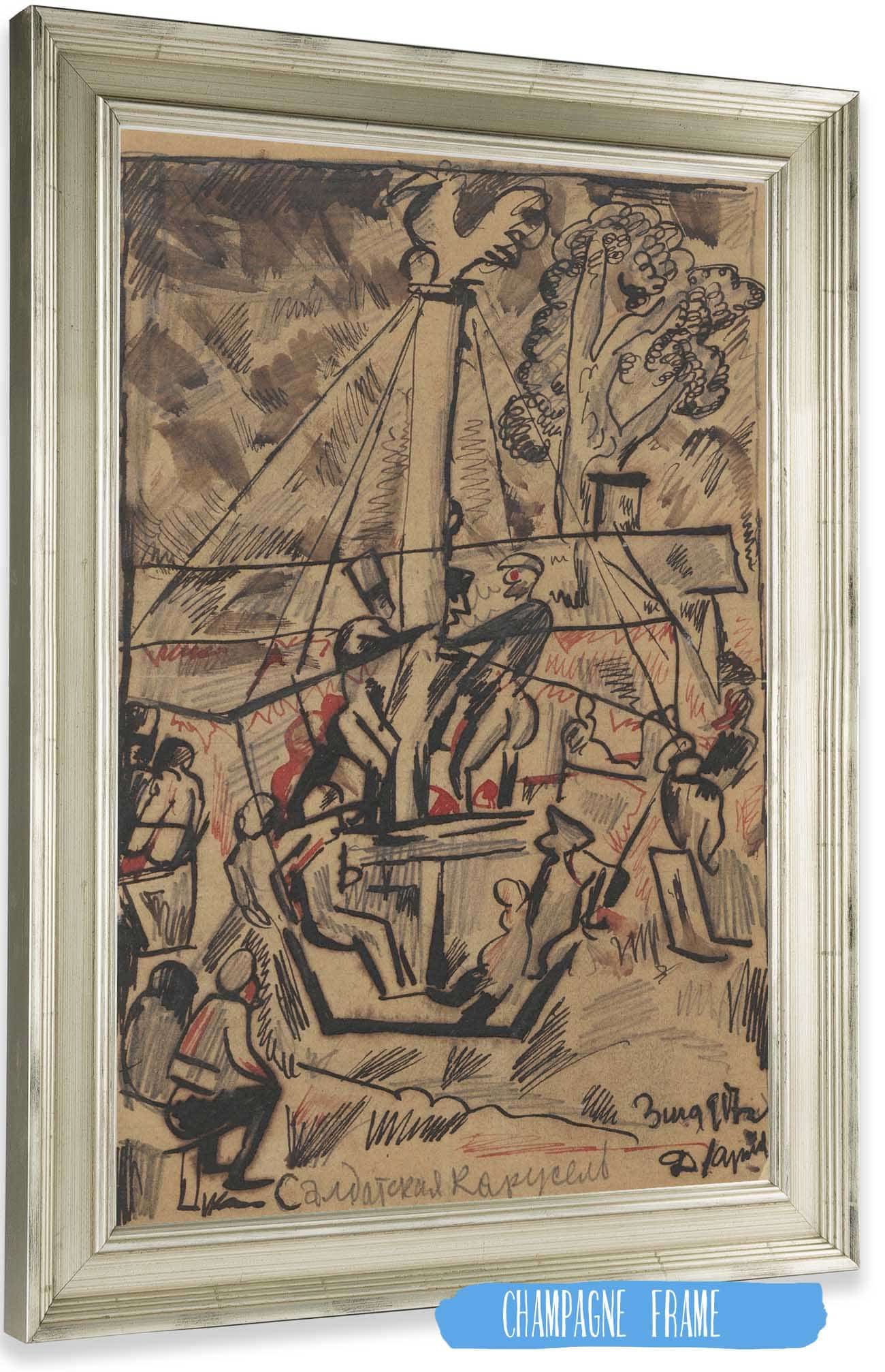 Soldiers Carousel by Zygmunt Waliszewski