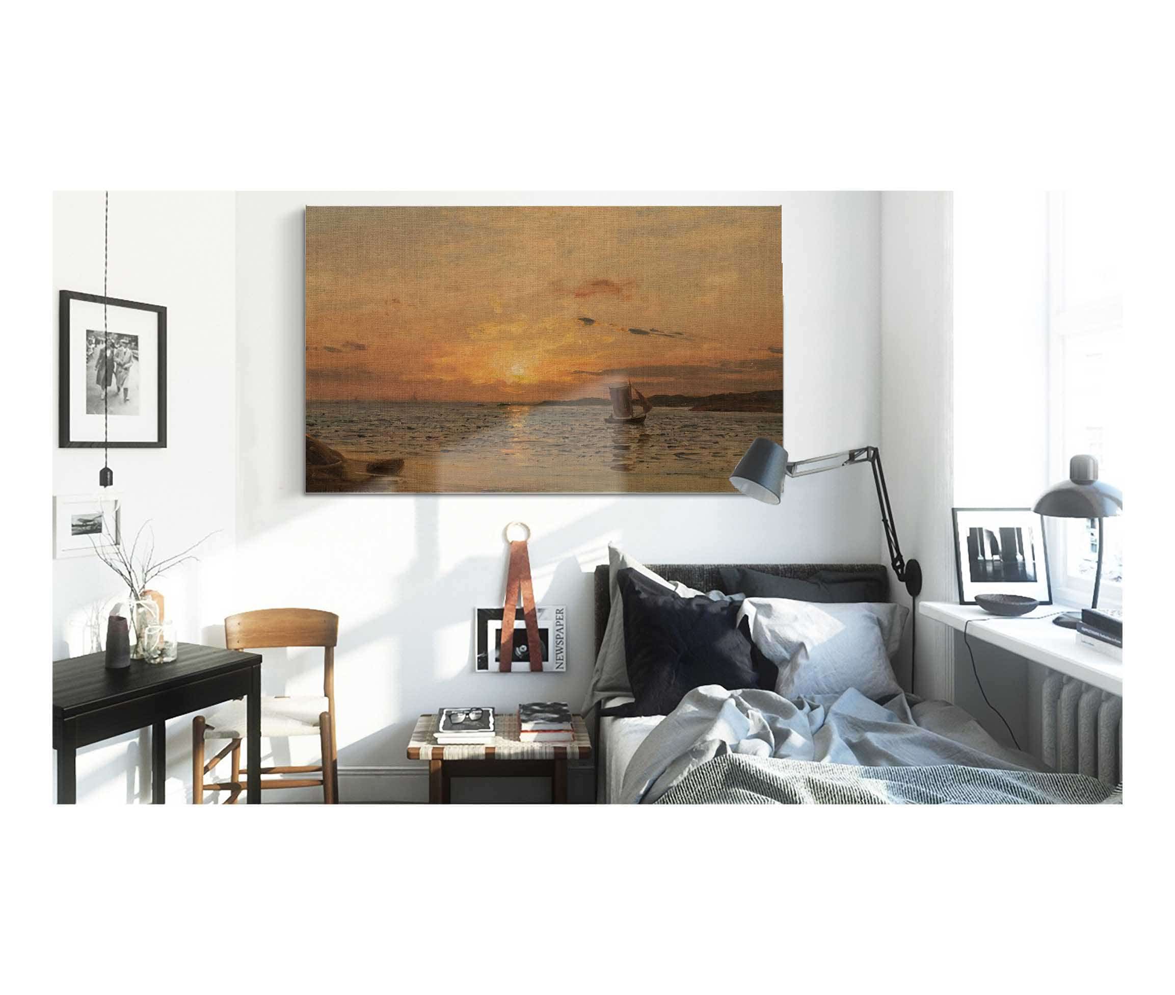 Solnedgang Hvaler by Amaldus Nielsen - Image 3
