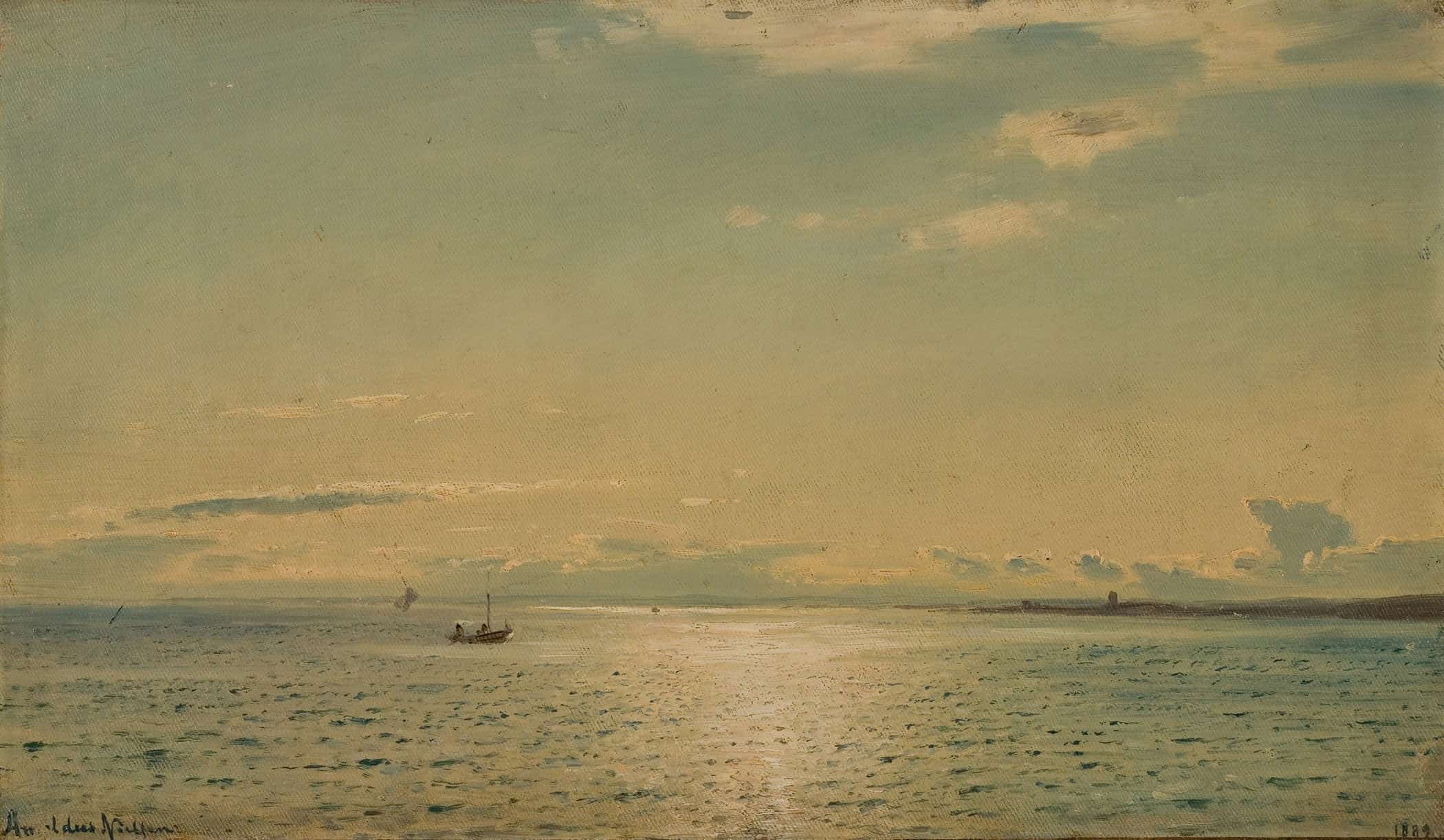Solskinnsstemning Hvaler by Amaldus Nielsen - Image 2