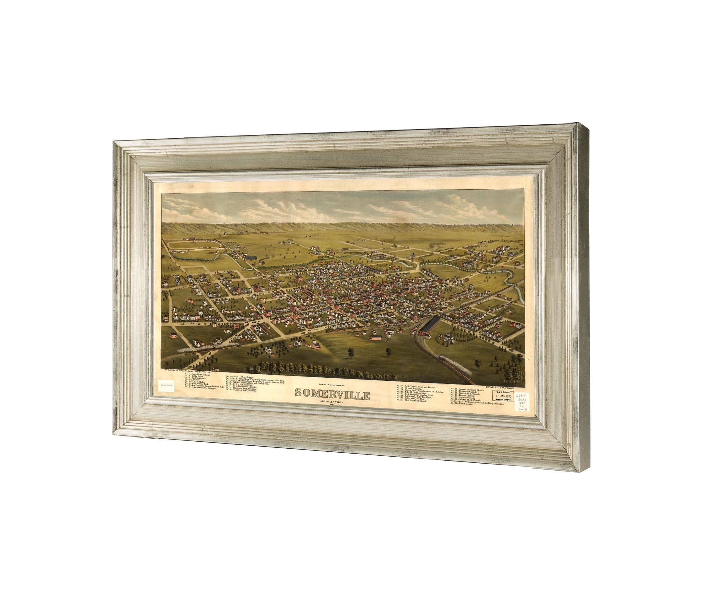Somerville New Jersey 1882 State Of New Jersey - Image 3