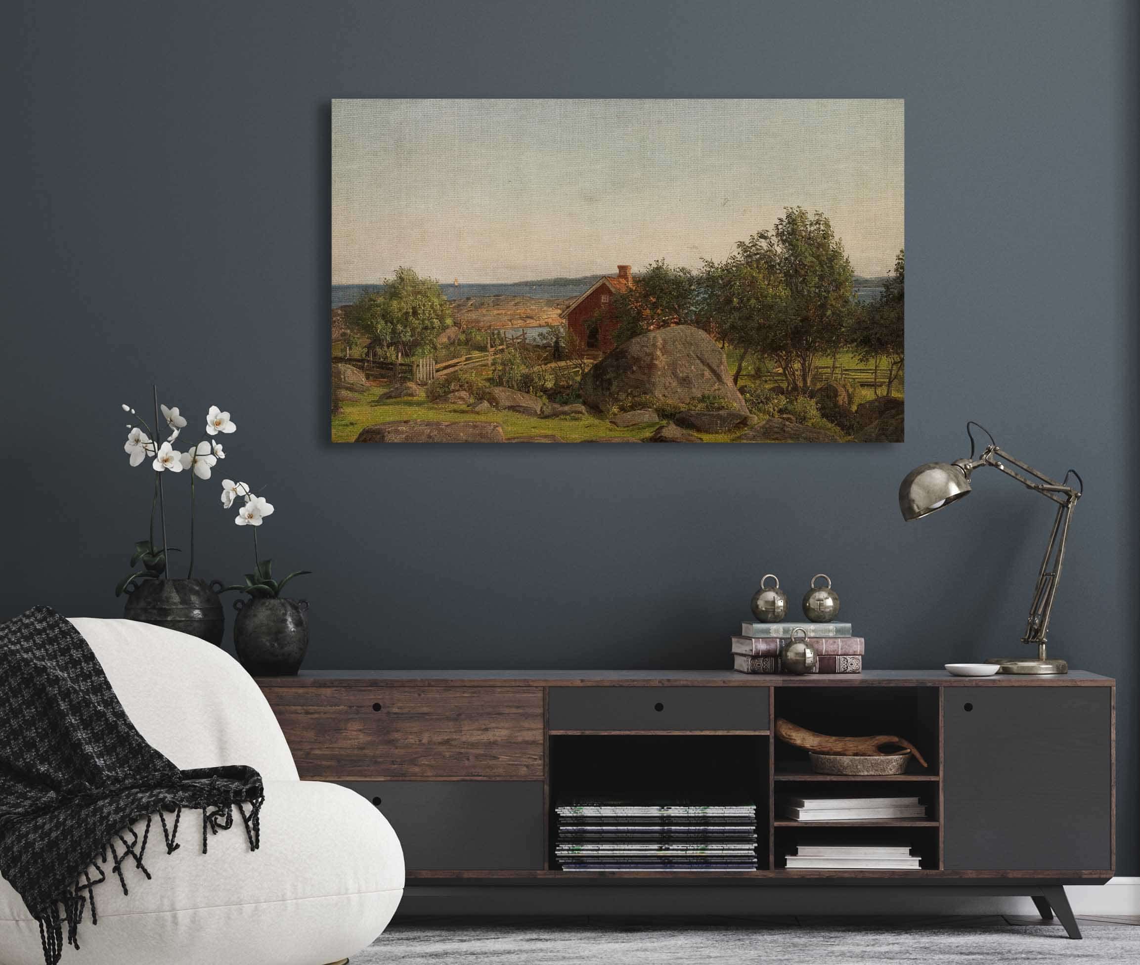 Sommeraften I Skjaergarden by Amaldus Nielsen - Image 5