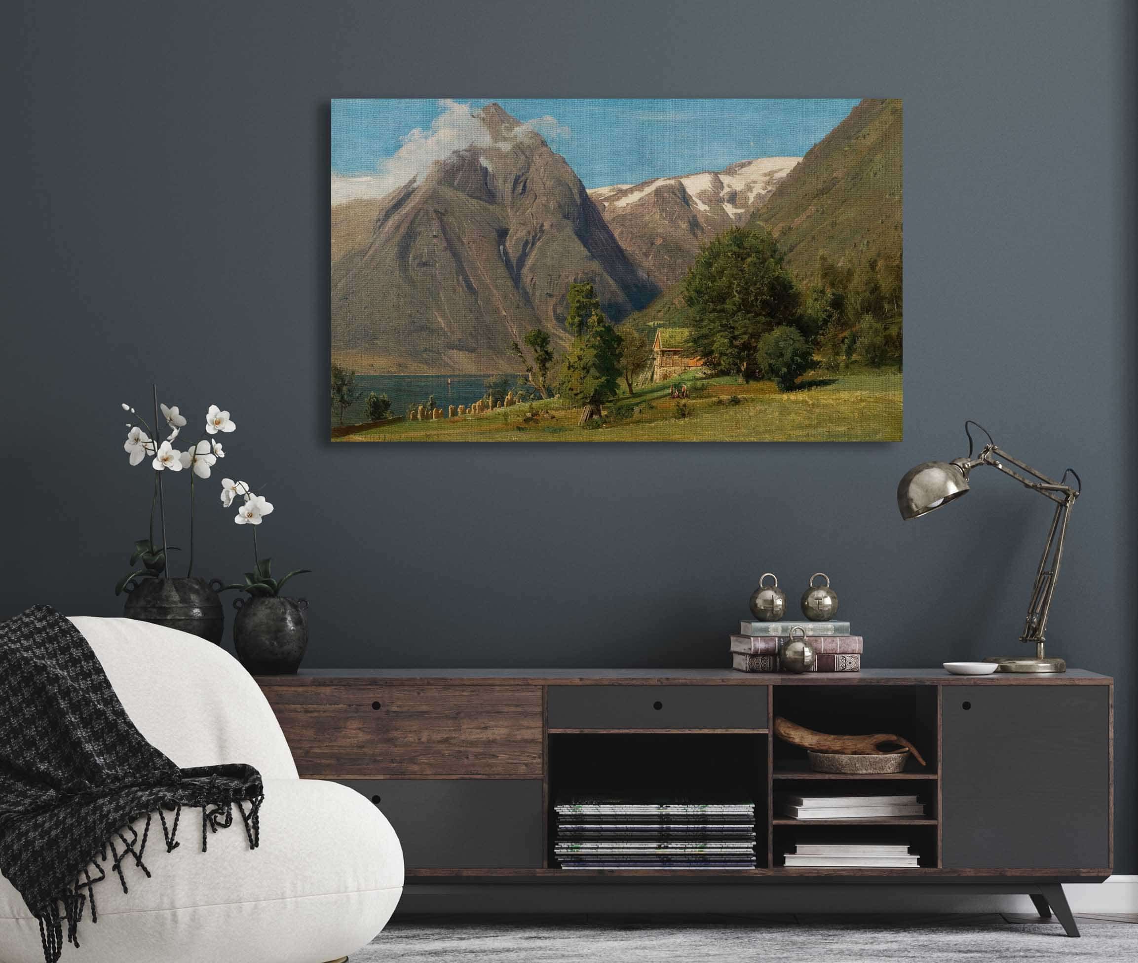 Sommerdag Balestrand by Amaldus Nielsen - Image 5