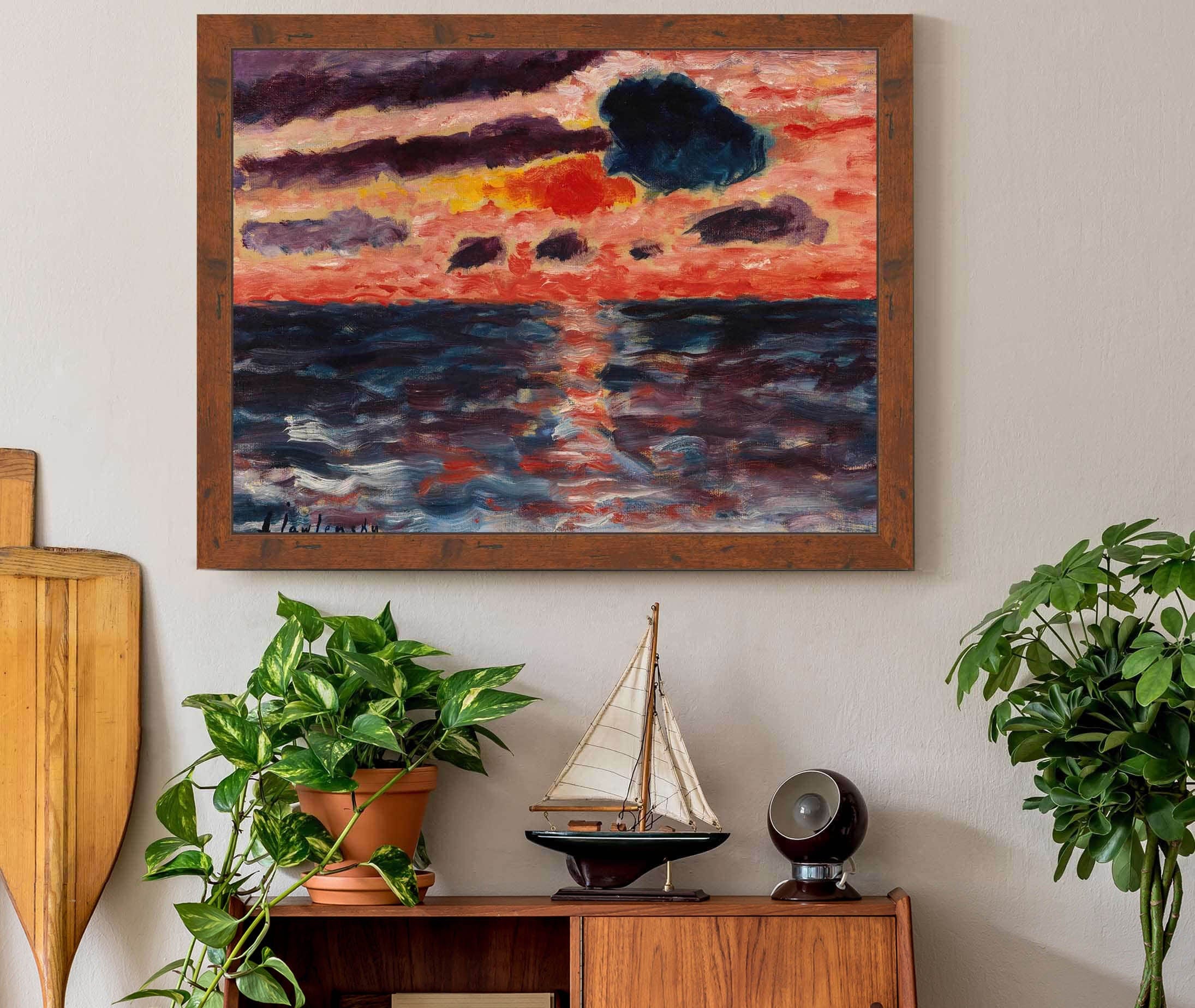 Sonnenuntergang Borkum by Alexej Von Jawlensky - Image 3