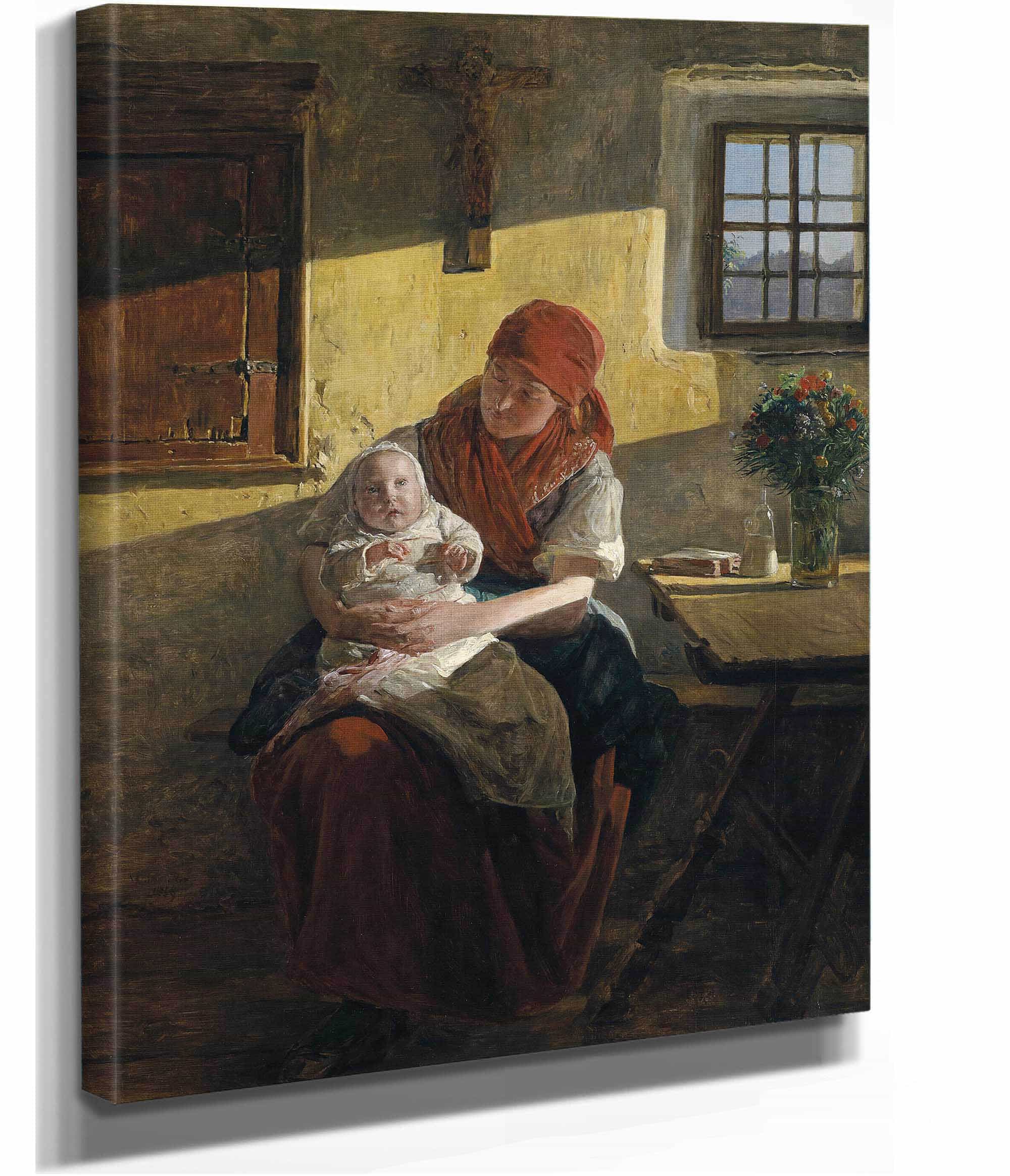 Sonntagruhe by Ferdinand Georg Waldmuller - Image 2