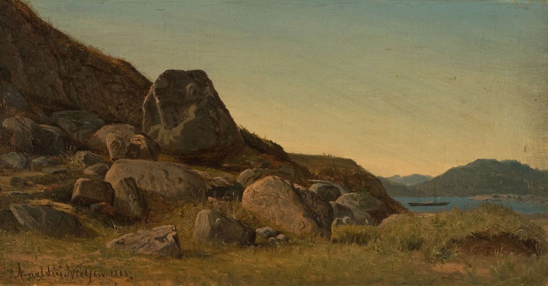 Sorlandsk Landskap by Amaldus Nielsen - Image 2