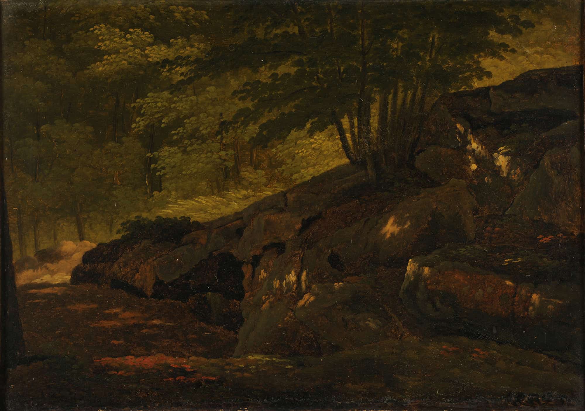 Sous Bois by Jean Baptiste Camille Corot - Image 3