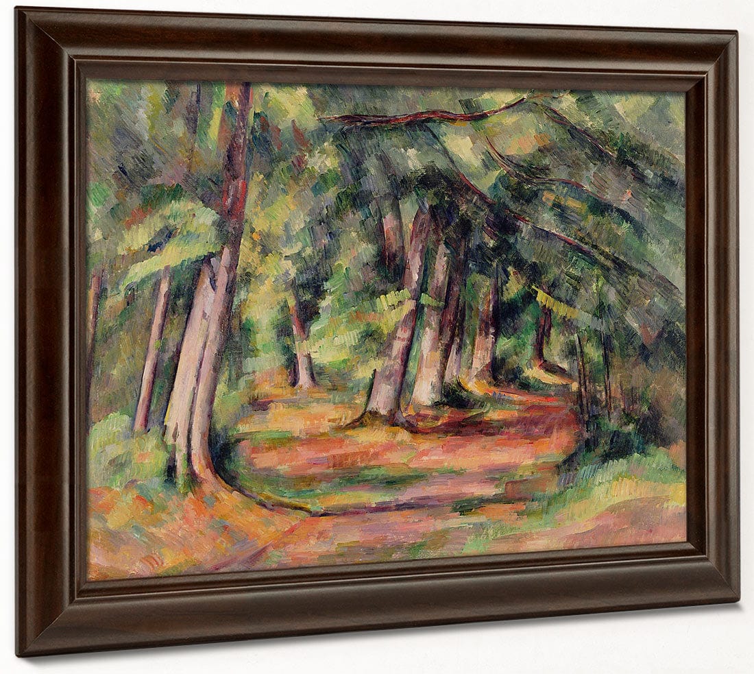 Sous Bois (Pres Du Jas De Bouffan) By Paul Cezanne - Image 4