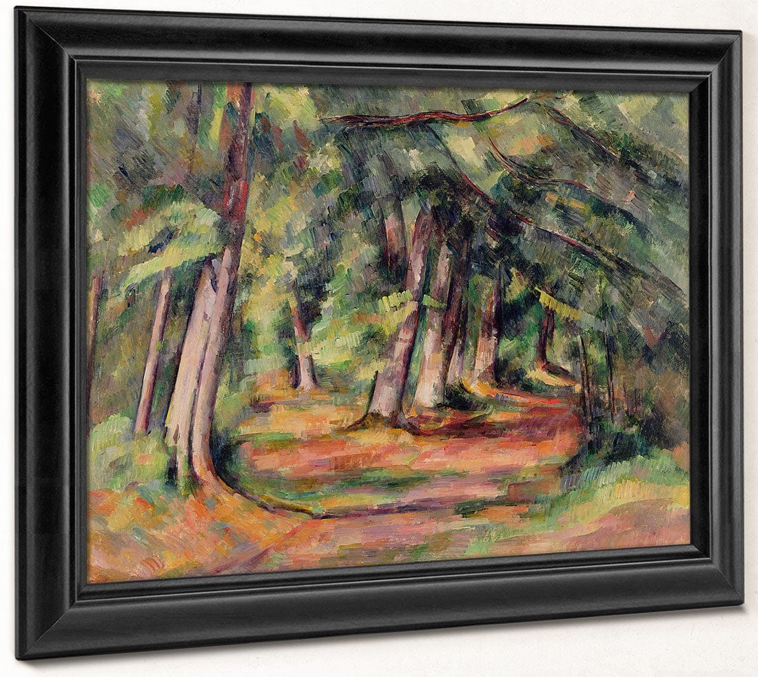 Sous Bois (Pres Du Jas De Bouffan) By Paul Cezanne - Image 6