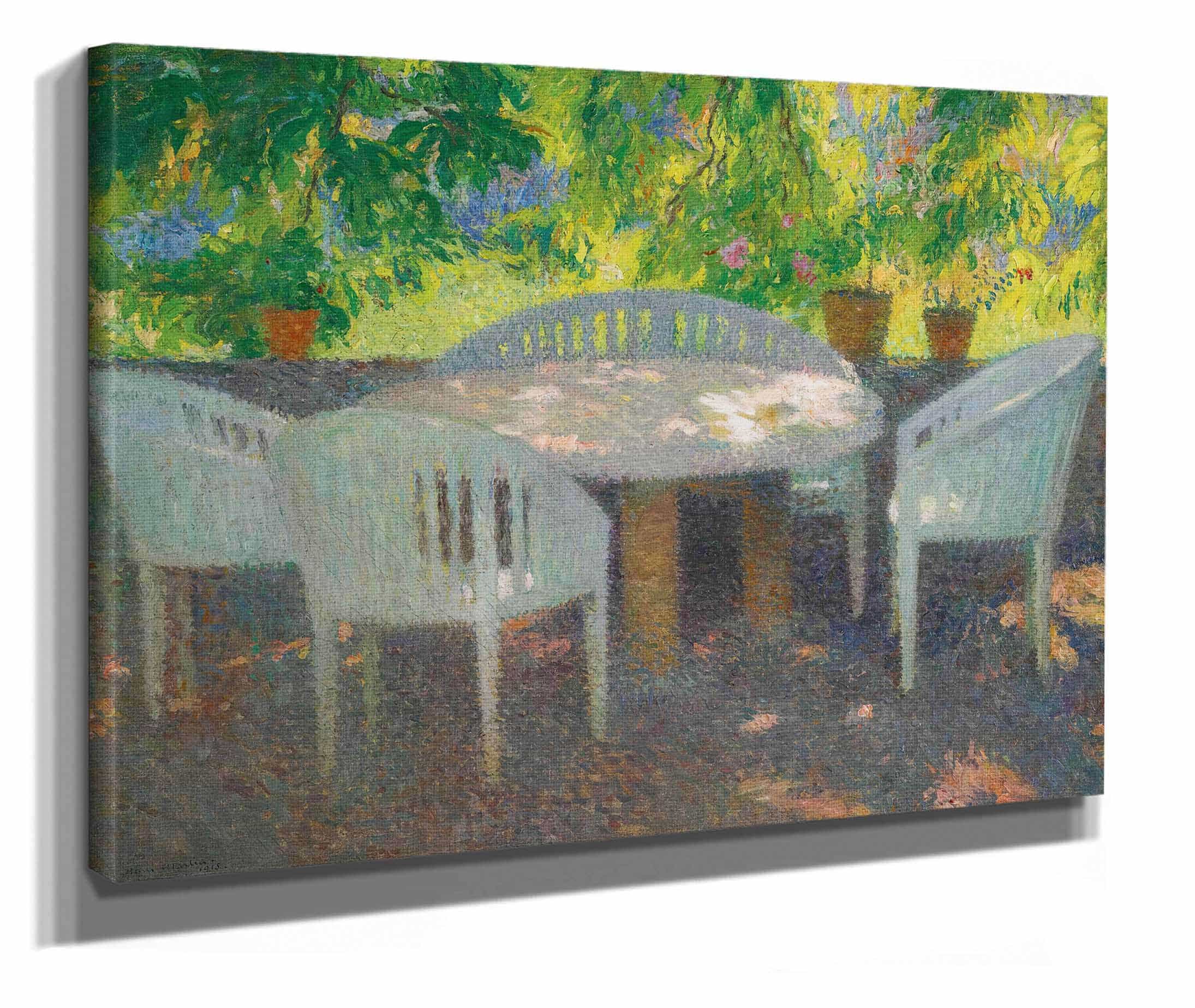 Sous Le Grand Marronier De Marquayrol by Henri Martin - Image 2