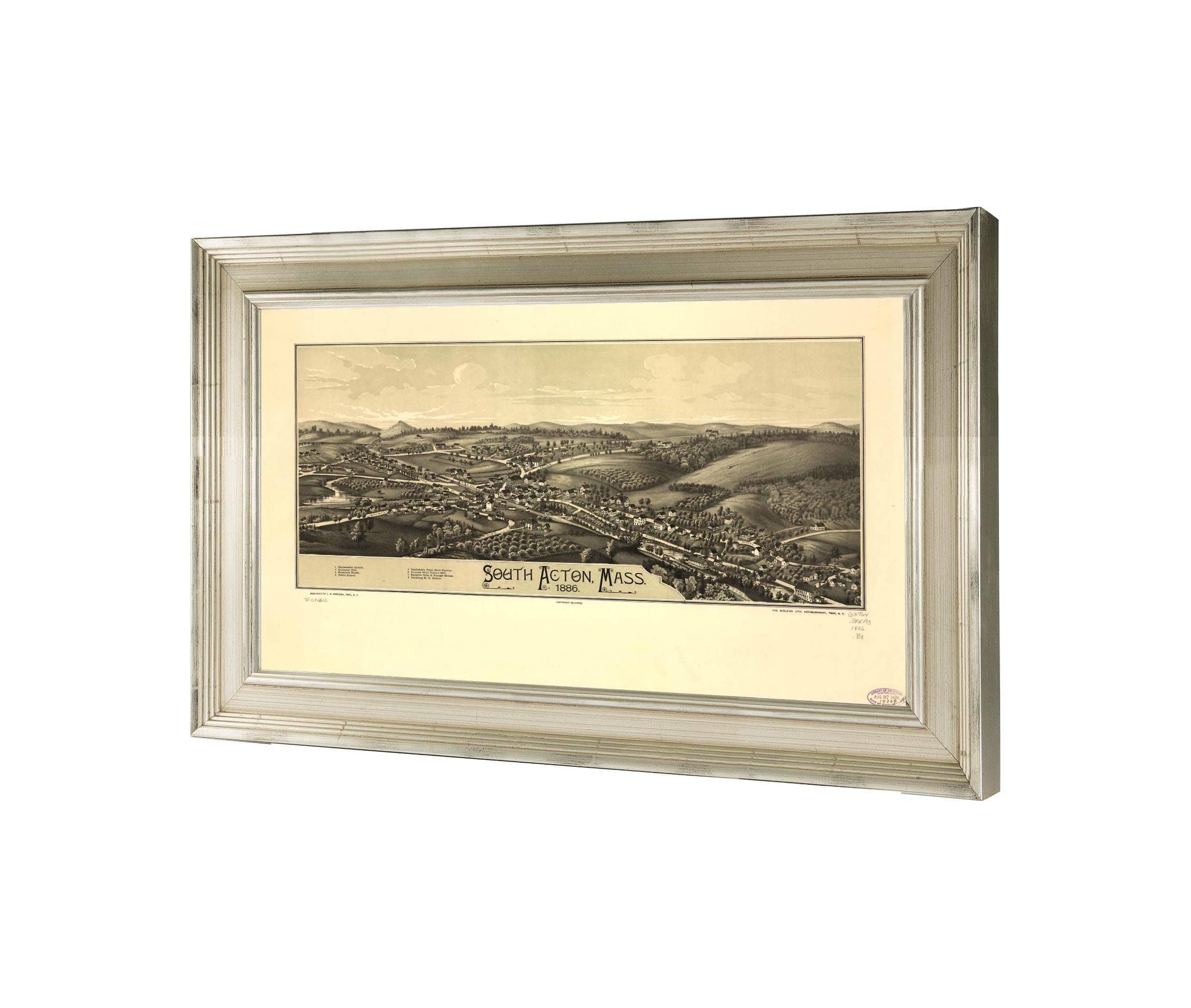 South Acton Mass 1886 State Of Massachusetts - Image 3