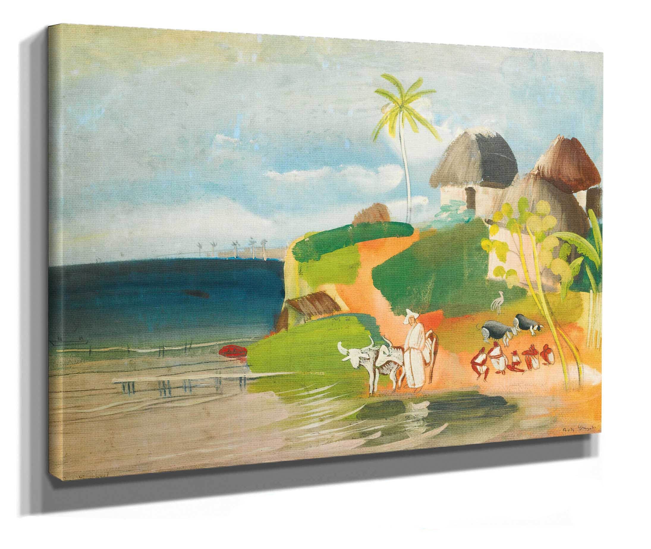 South American Landscape by Boris Grigoriev - Image 2