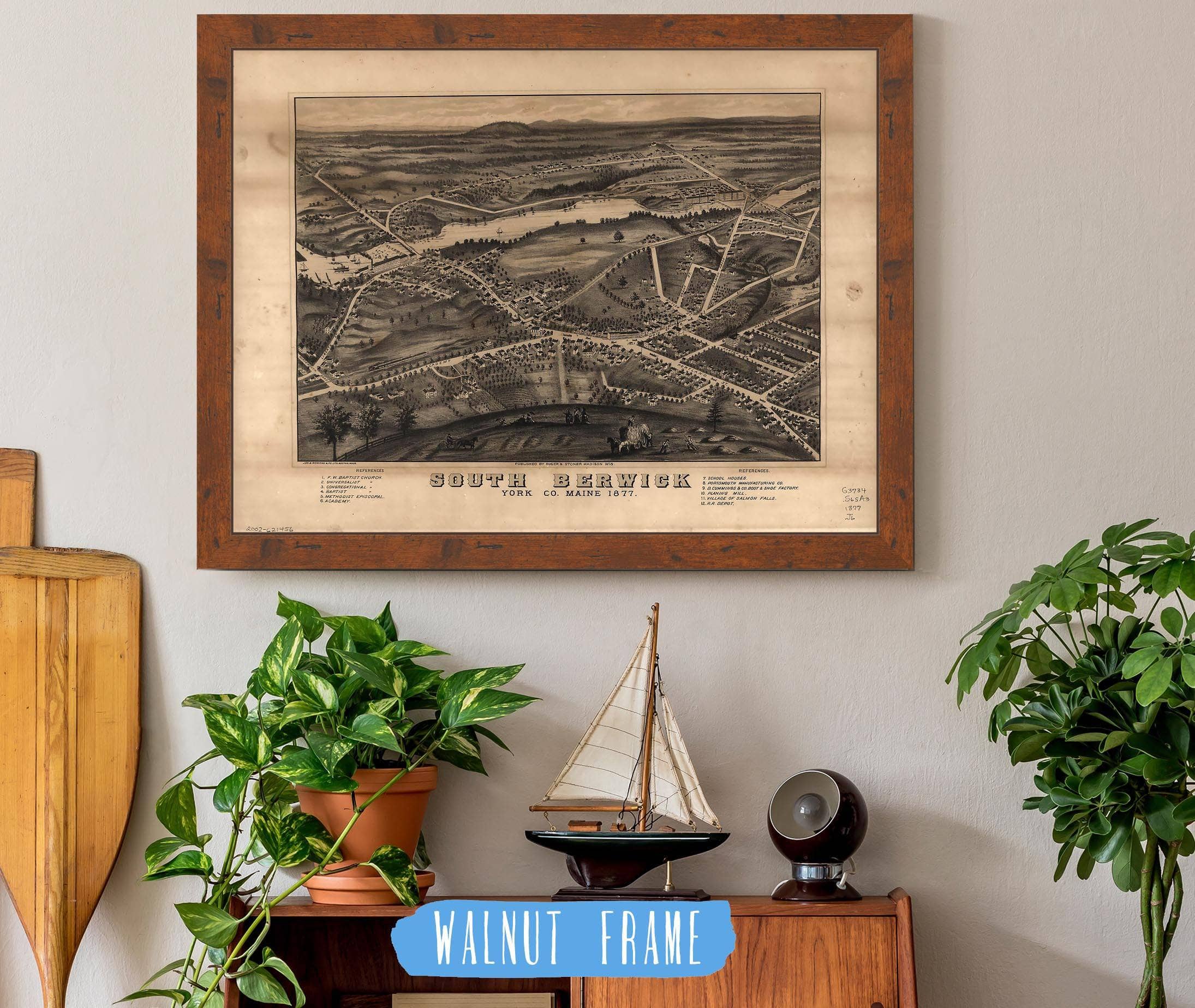South Berwick York Co Maine 1877 State of Maine - Image 4