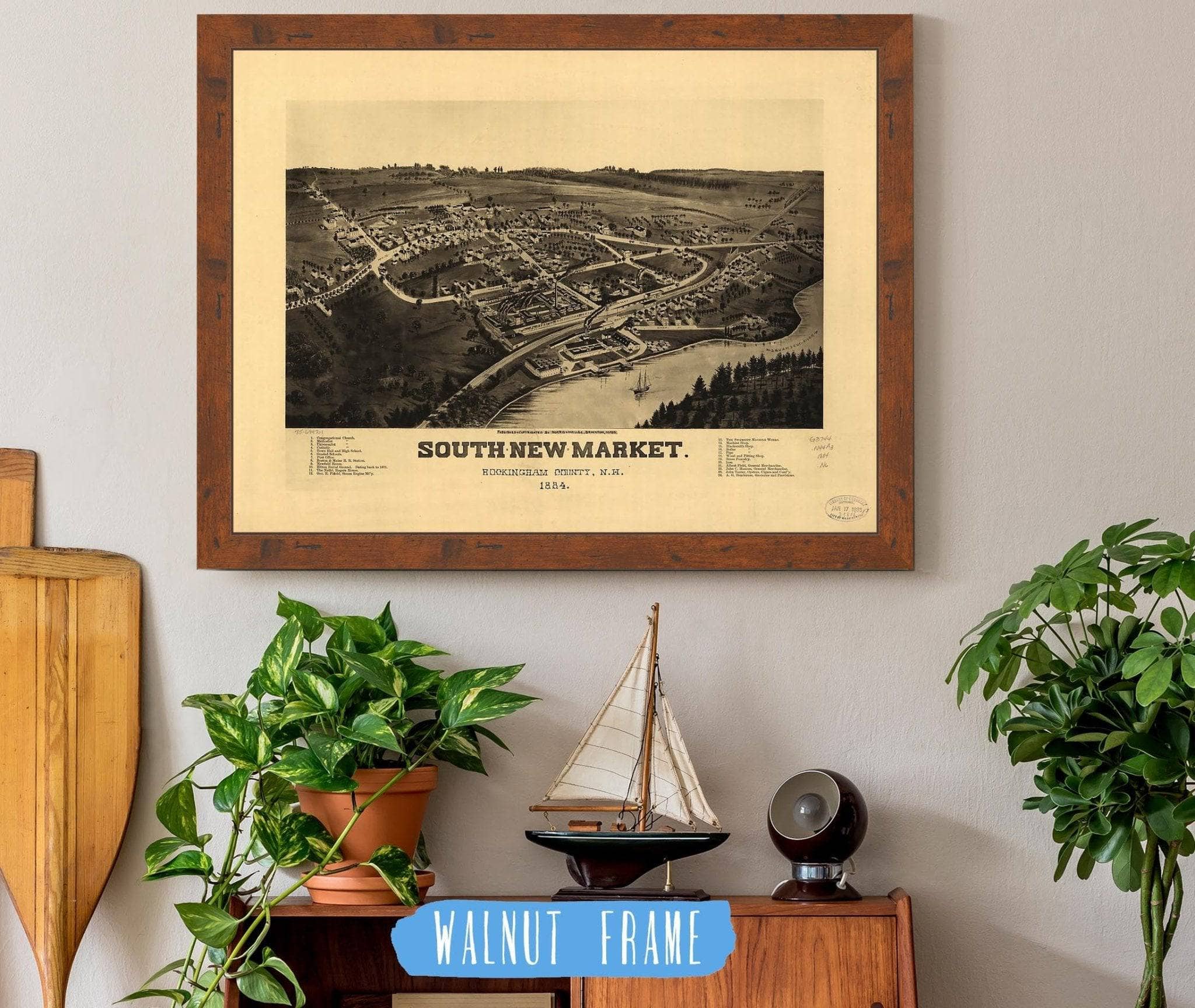 South New Market Rockingham County Nh 1884 State of New Hampshire - Image 4