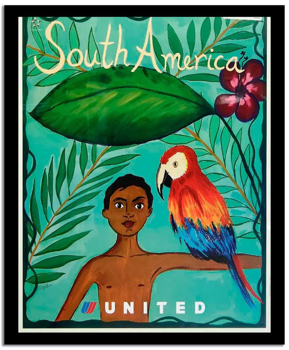 South America Vintage Poster - Image 2