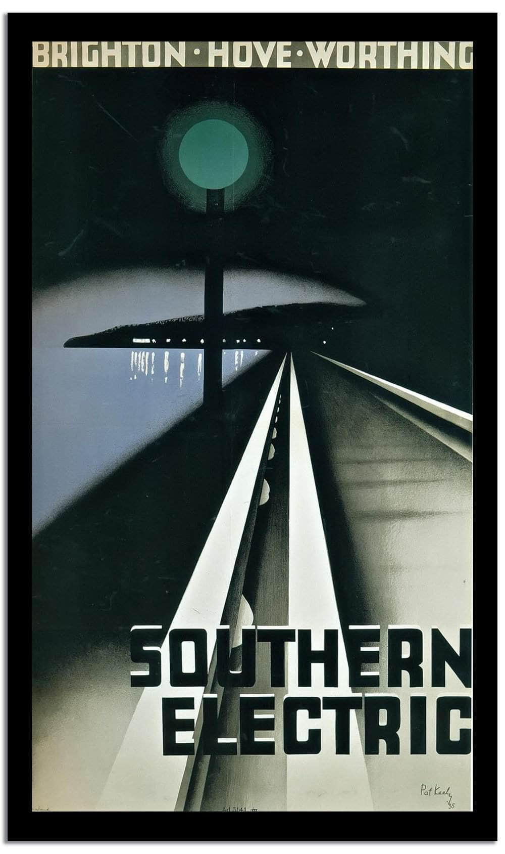 Southern Electric Vintage Postera - Image 2