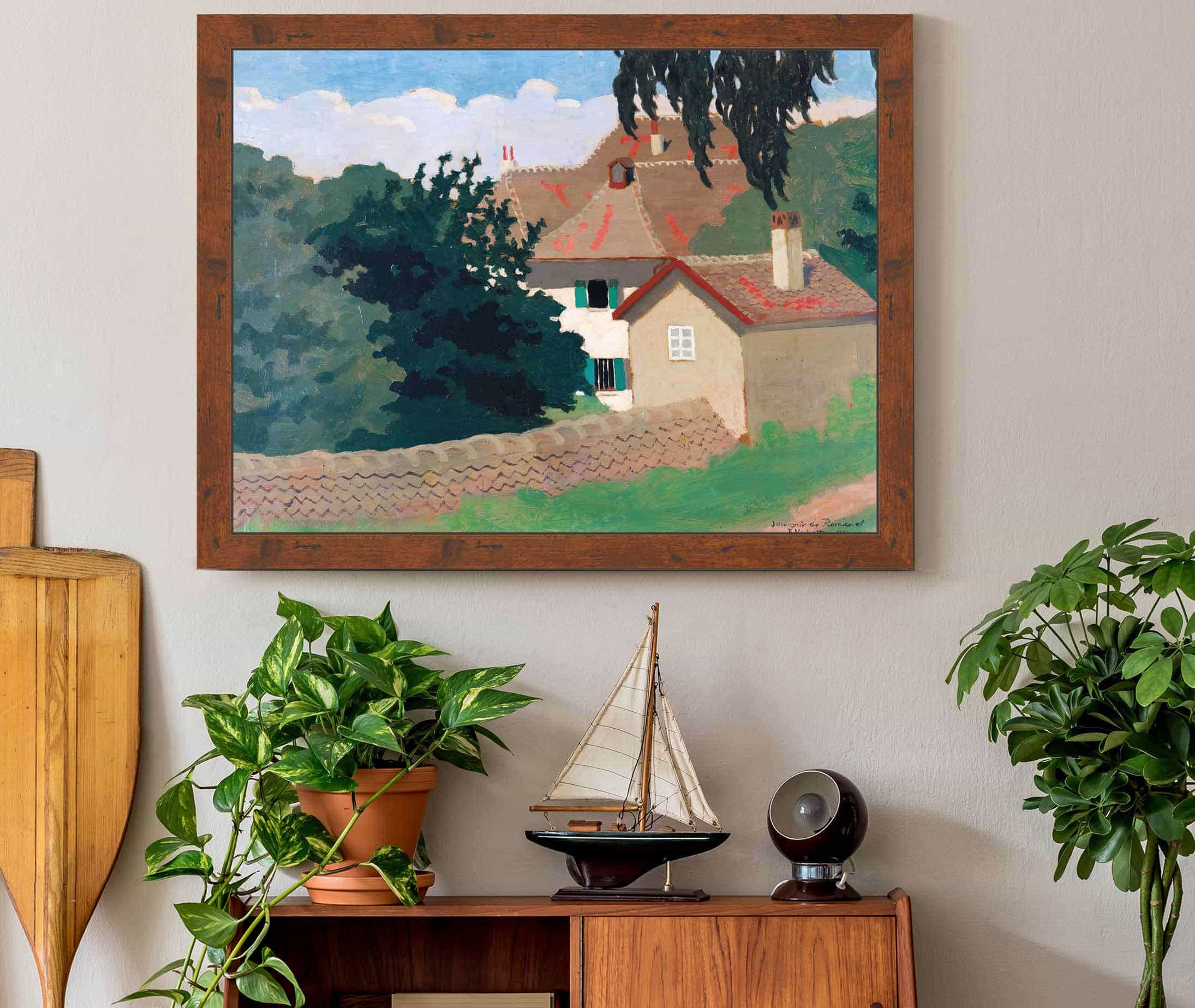 Souvenir From Romanel by Felix Vallotton - Image 3